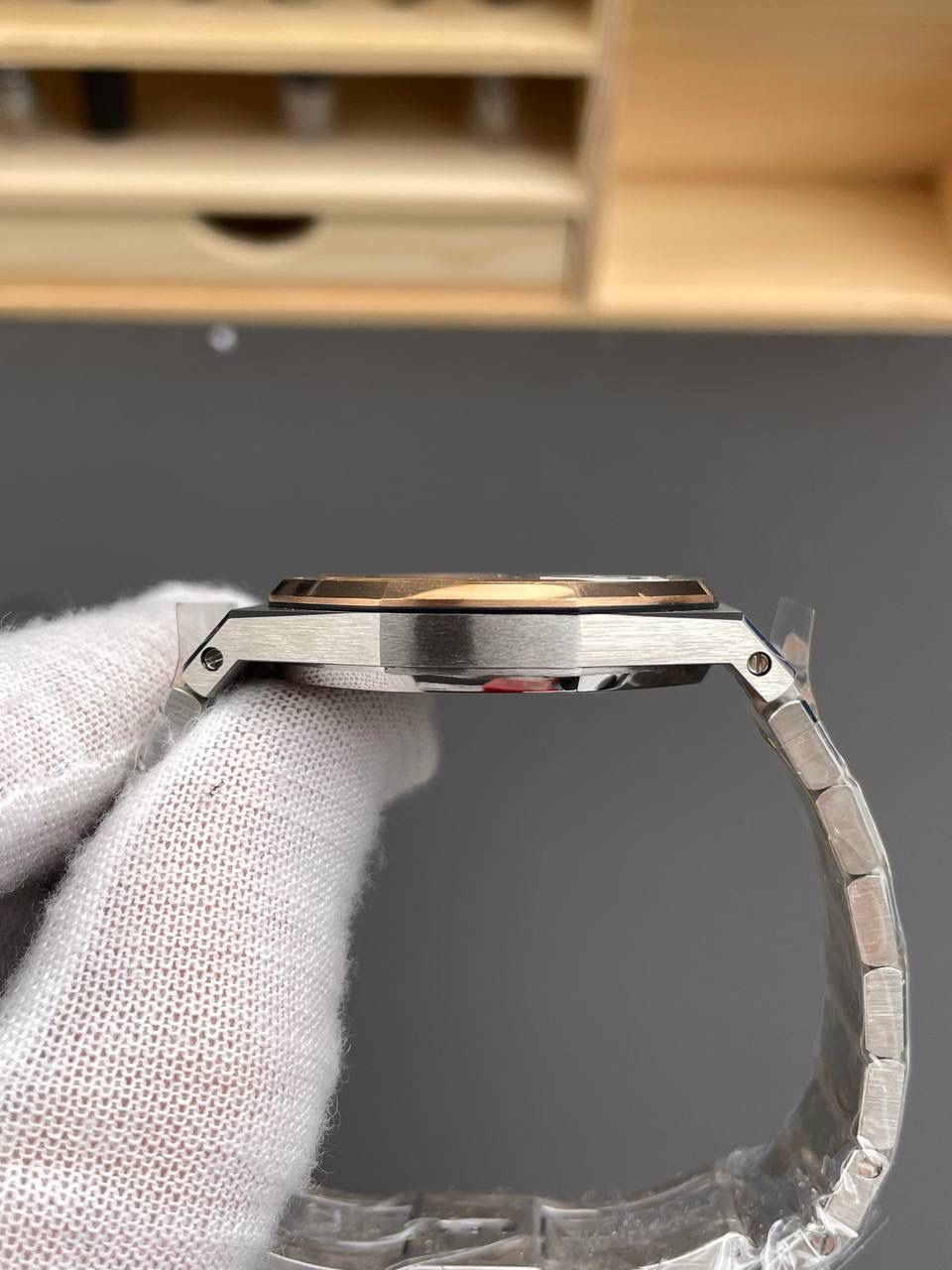 🚀爱彼AP67651 间玫金白盘/33mm/石英2713机💯