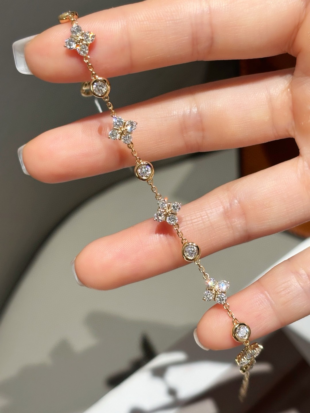 18K Lab Diamond Bracelet