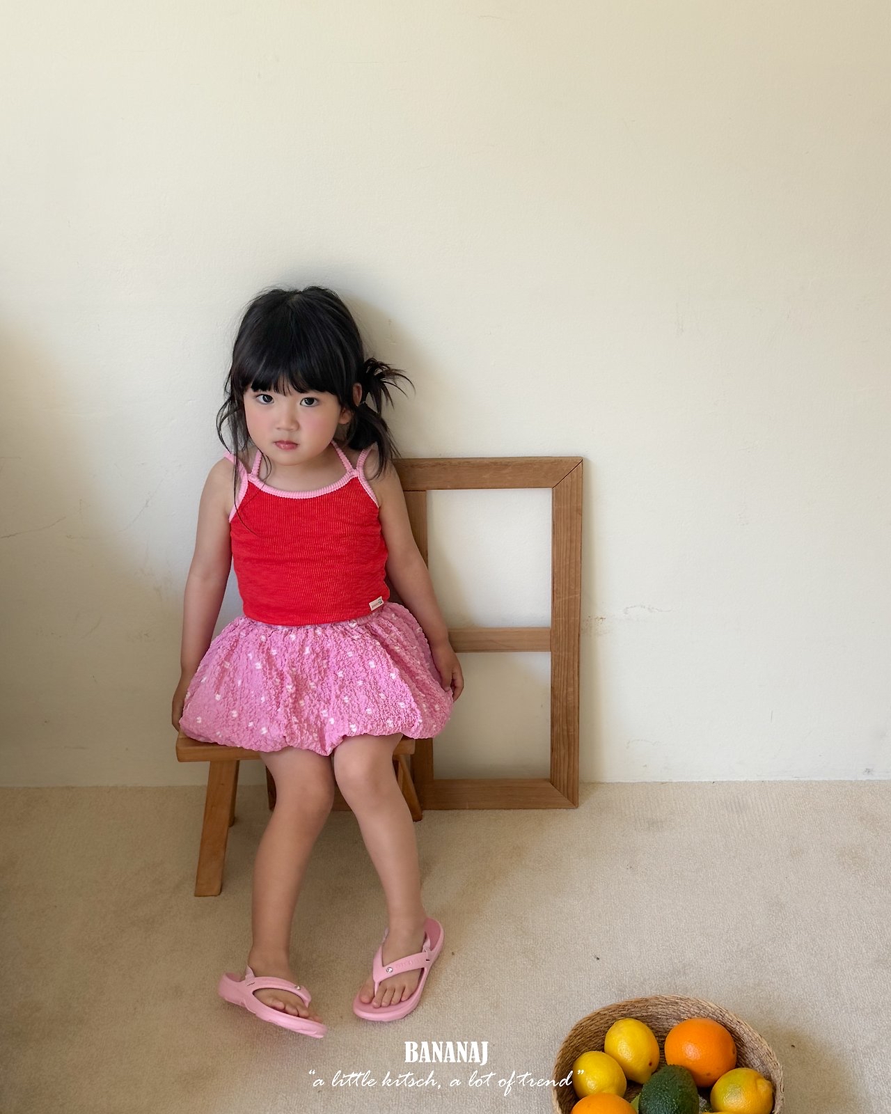 Bananaj | Sleeveless (Navy/Red L110-115)