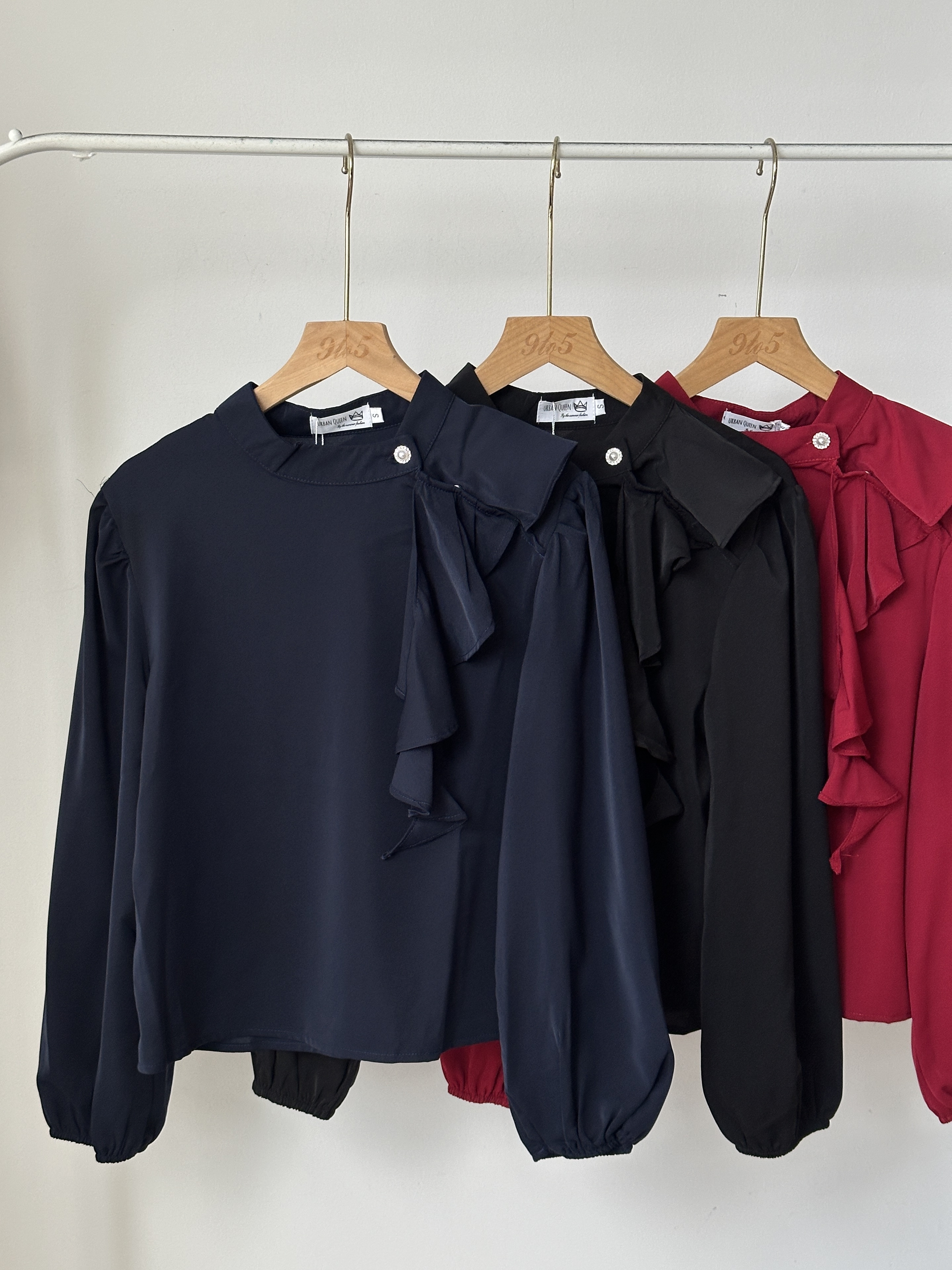 T3970 Mock Neck Shirt - 3 Colors