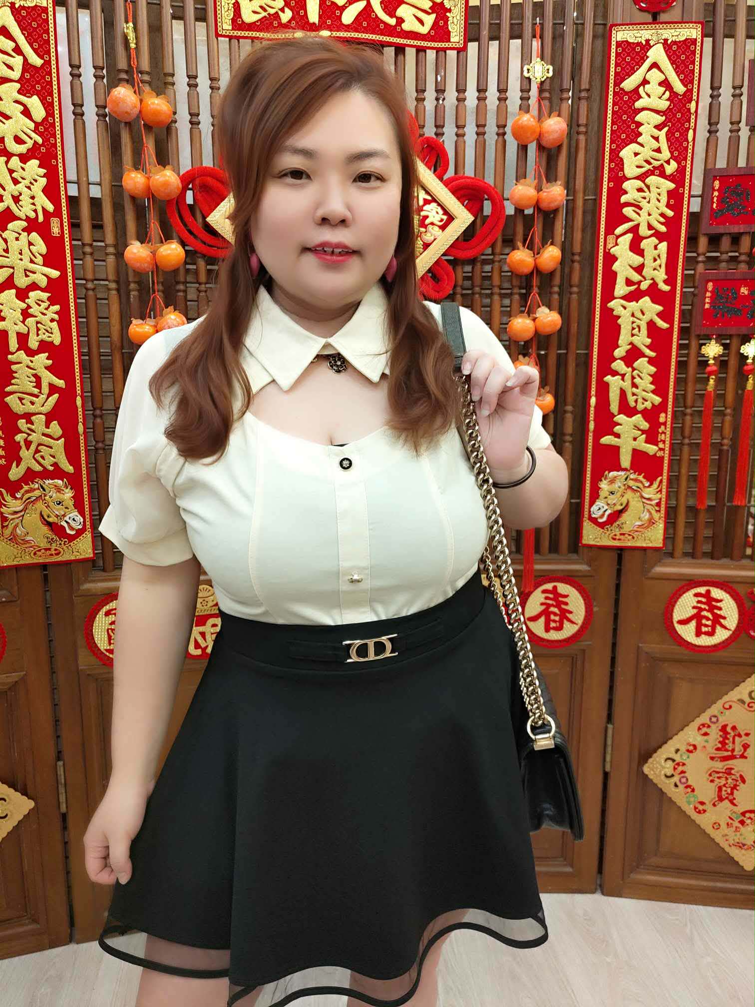 NJH10 TW#5013 有领镂空性感上衣