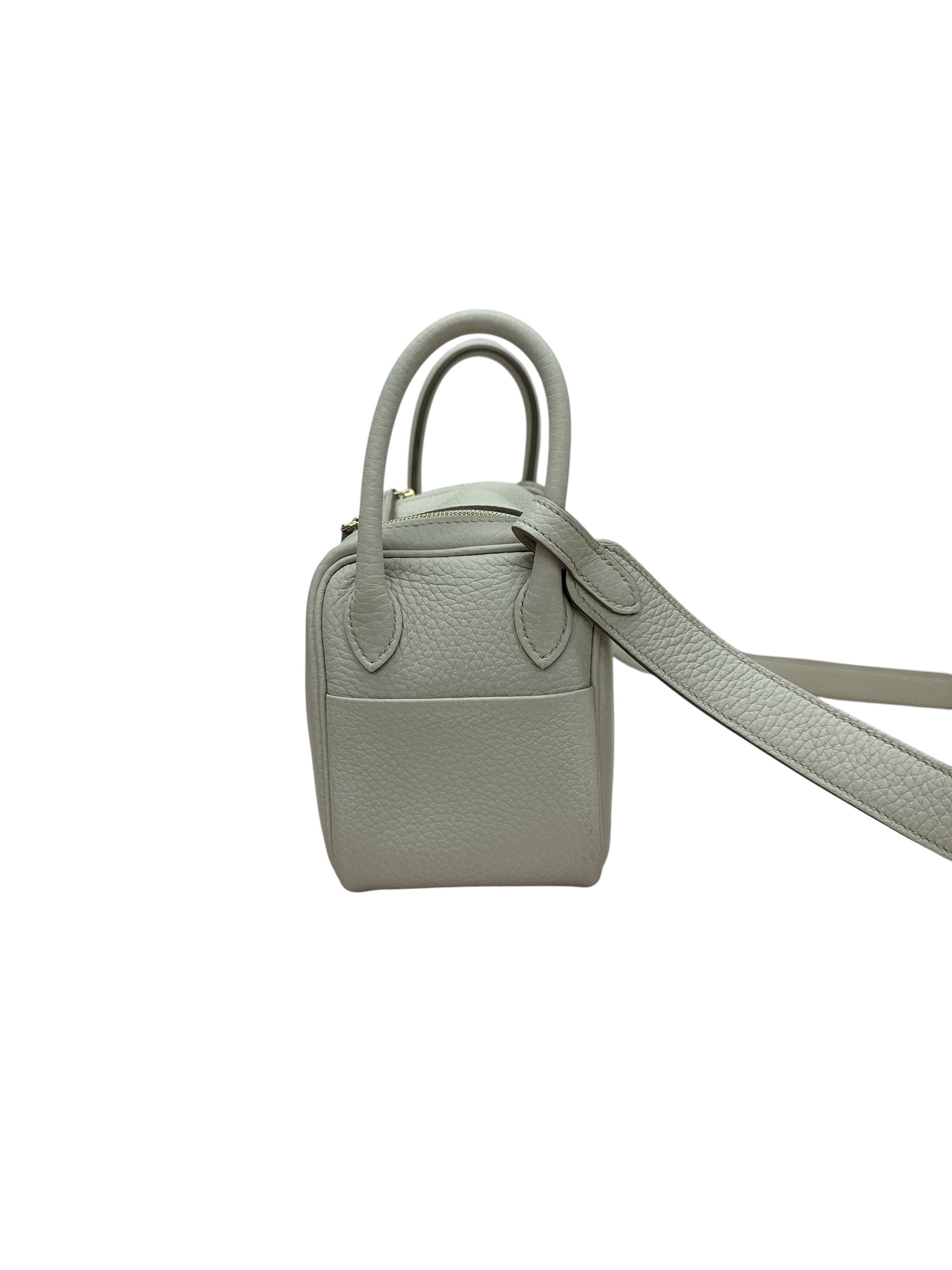 Pre-owned Hermes Mini Lindy / Stamp U / Product Code: 073005