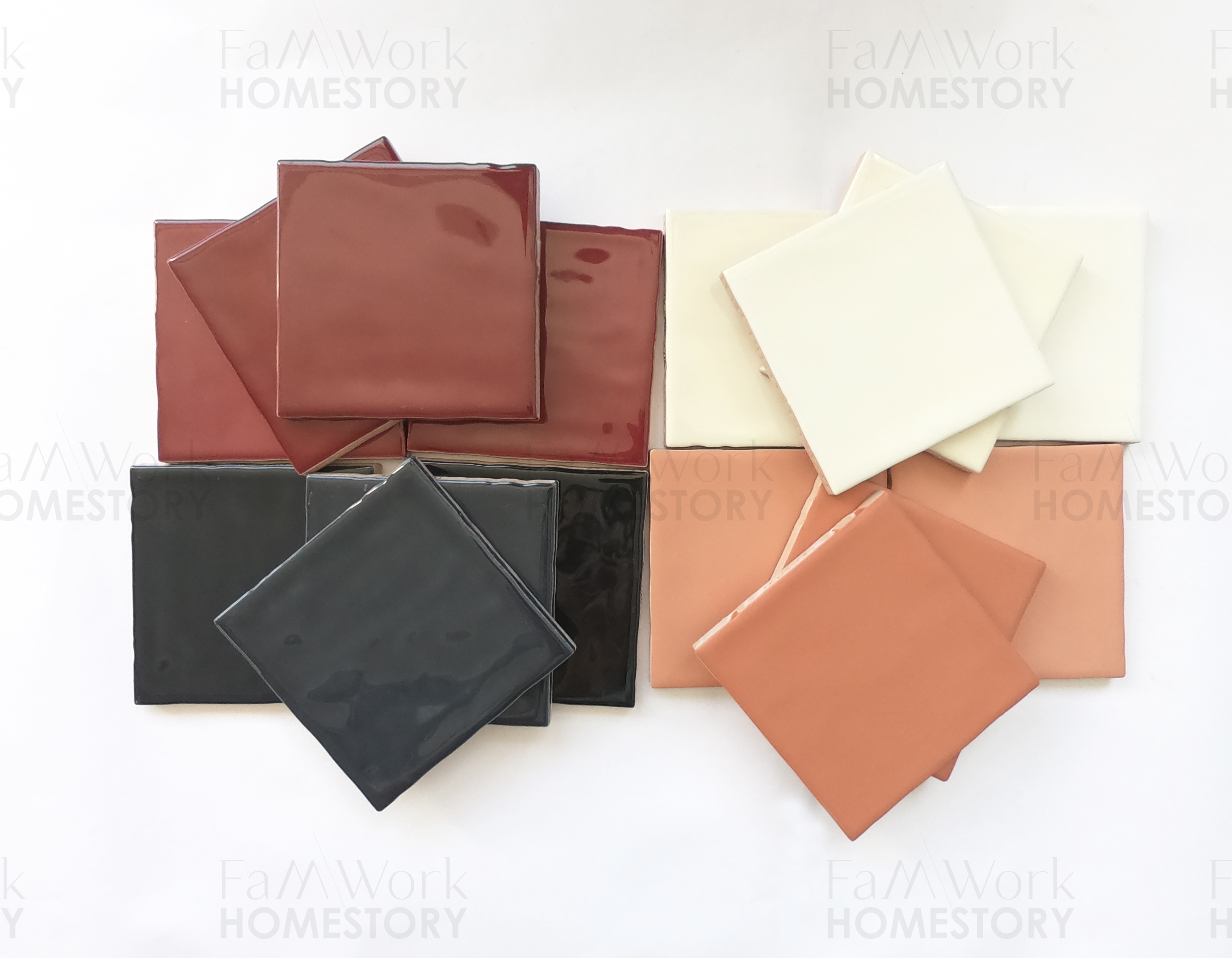 Rustic Hues 100 Square Tile