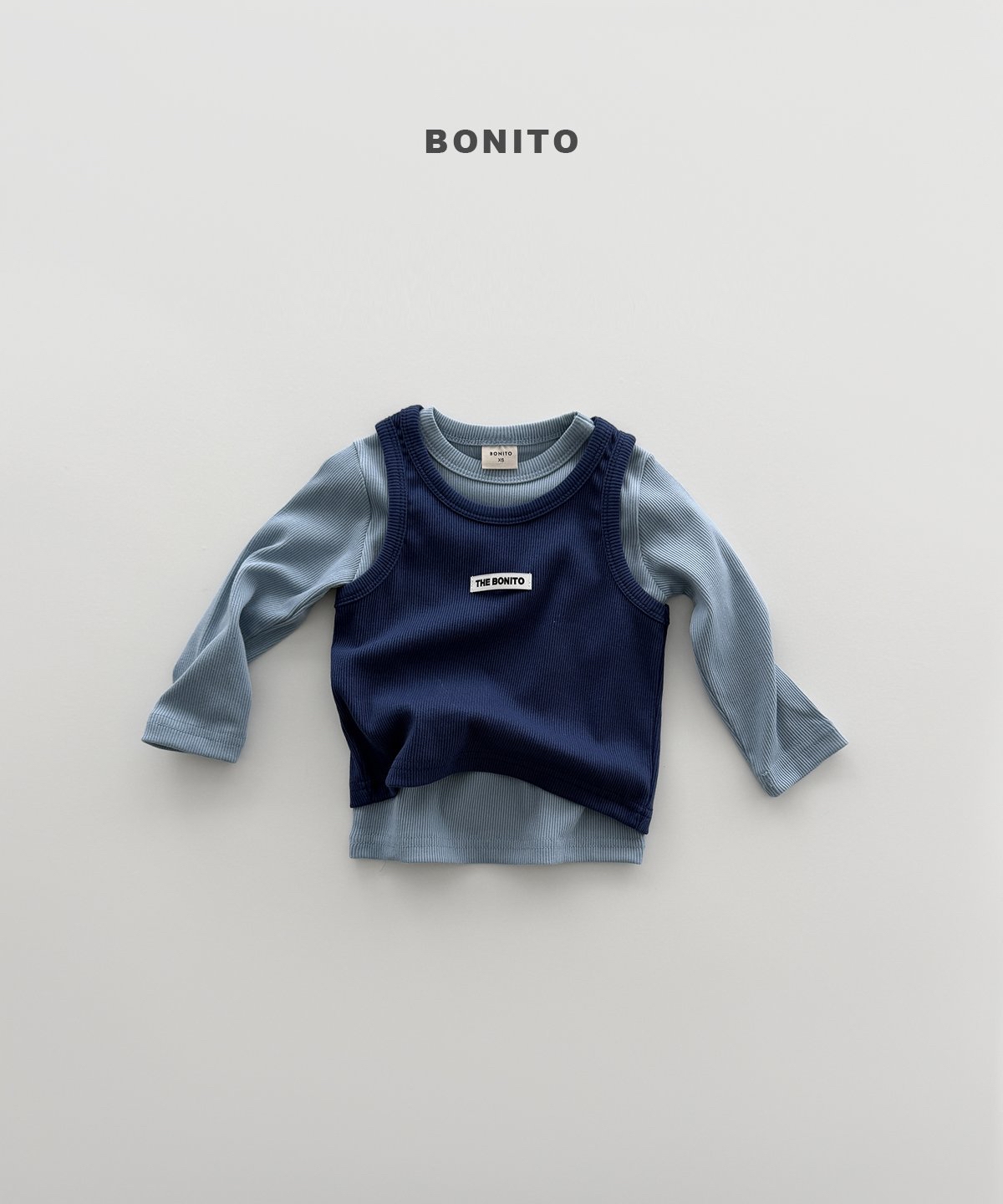 Bonito | Ribbed Layered Sleeveless Top