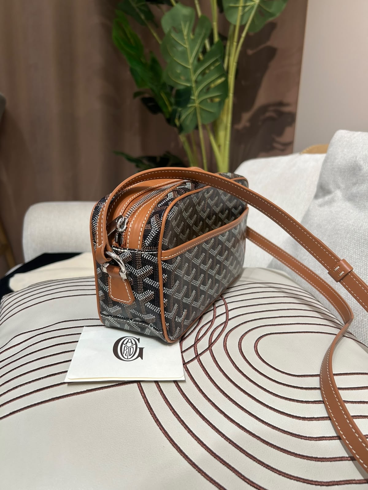 Goyard cap vert camera bag 100%Authentic ,95%new ✅收據副本✅塵袋✅booklet