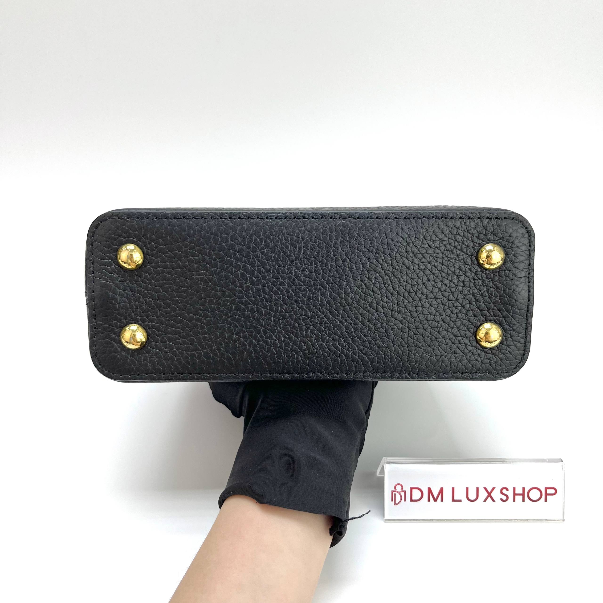 LV Black Mini Capucines Flower Crown