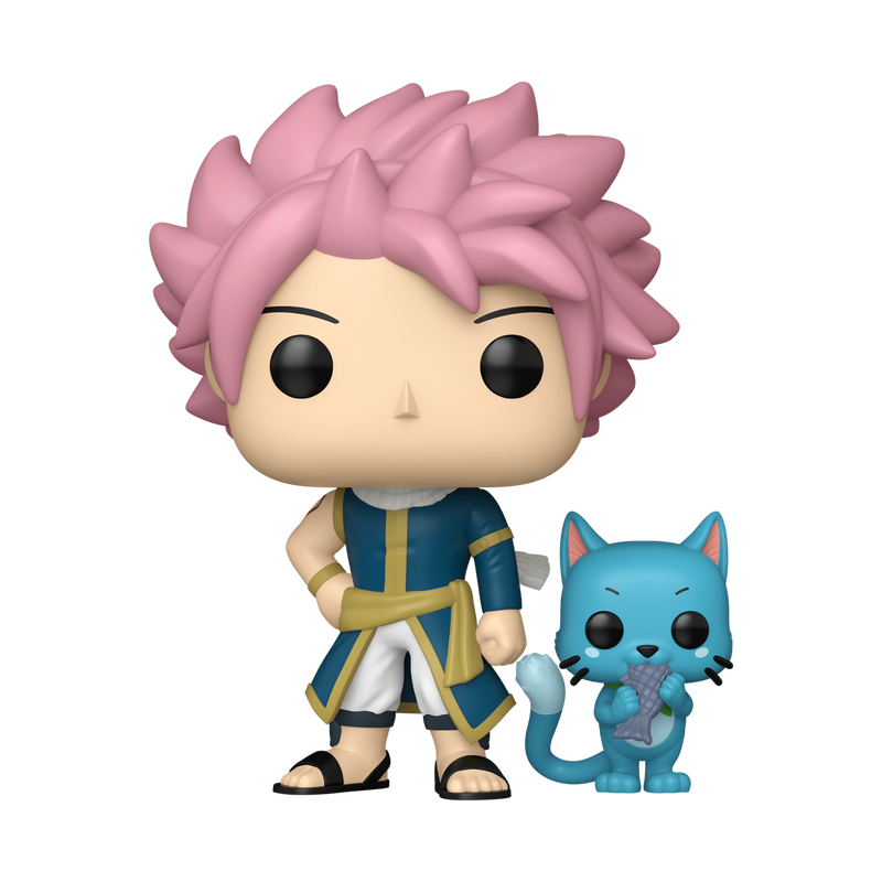 📦訂購 英國代購 Funko POP! FAIRY TAIL & Buddy Natsu with Happy Figure 魔導少年 模型
