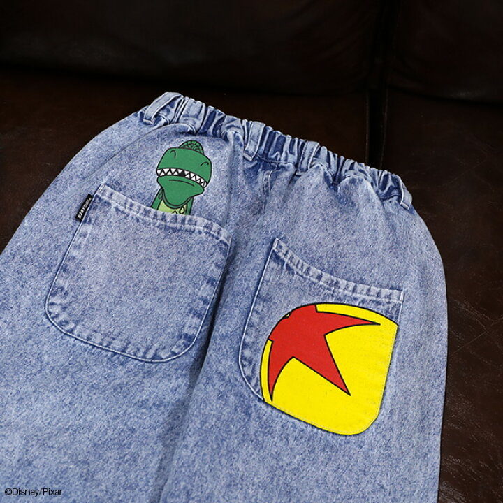 🇯🇵預訂 日本直送🇯🇵Babydoll x Toy Story系列人物前後印花直筒牛仔褲