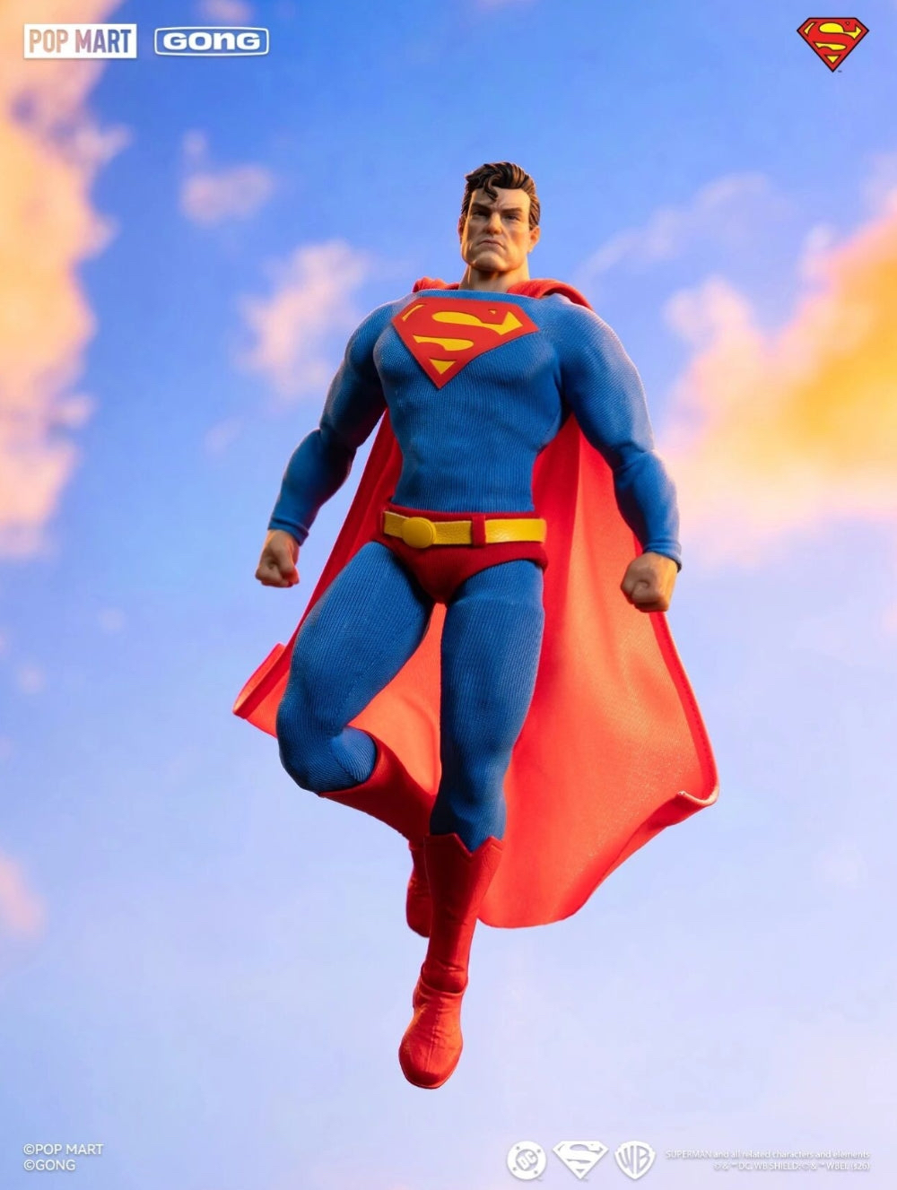 共鳴GONG  1/12 超人 Superman 布衣 《蝙蝠俠·緘默》 可動figure