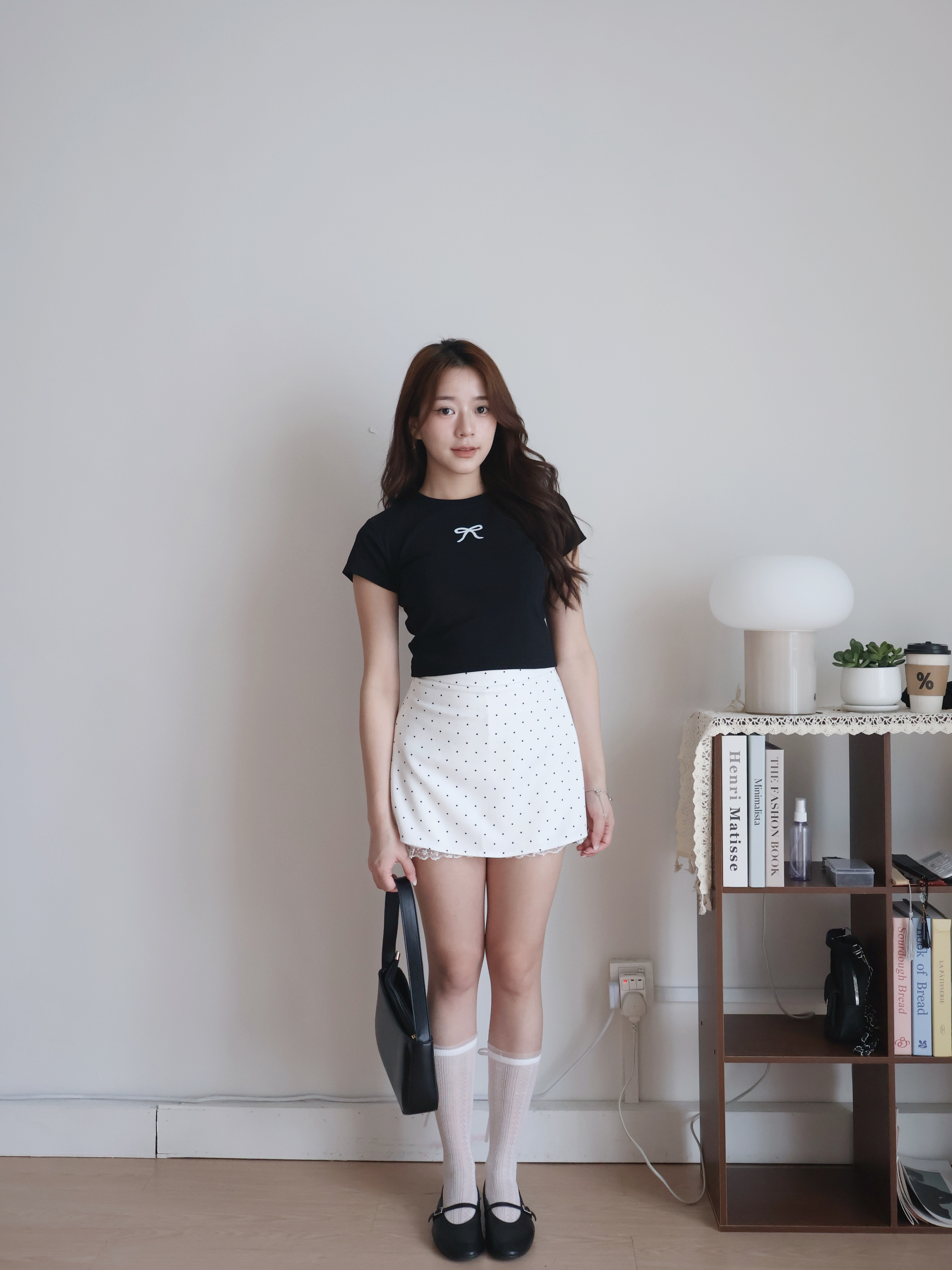 Evie Pokal Skirt | White