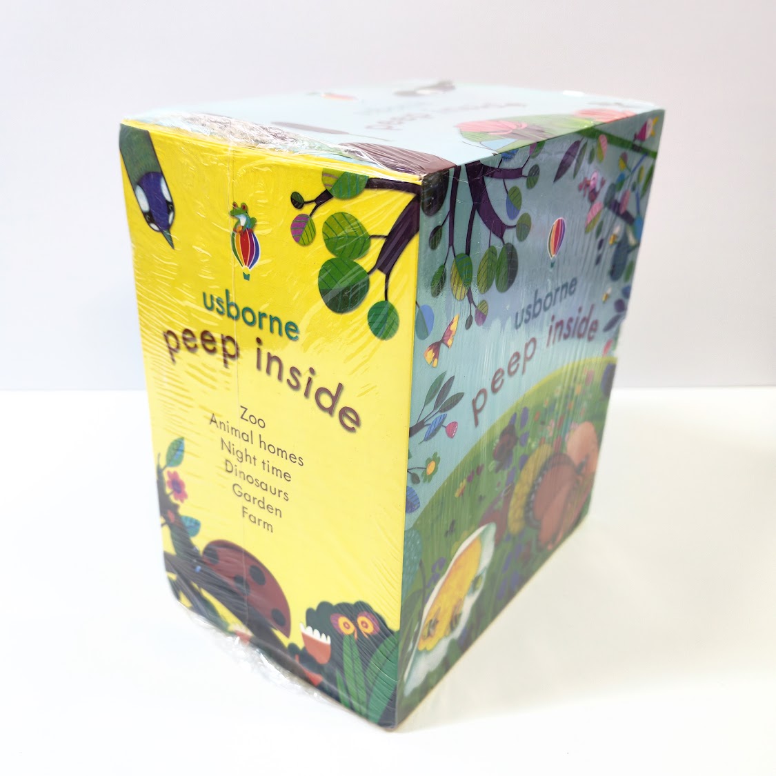 Usborne Peep Inside  6 Books 立體翻翻洞洞書科普繪本 | U01
