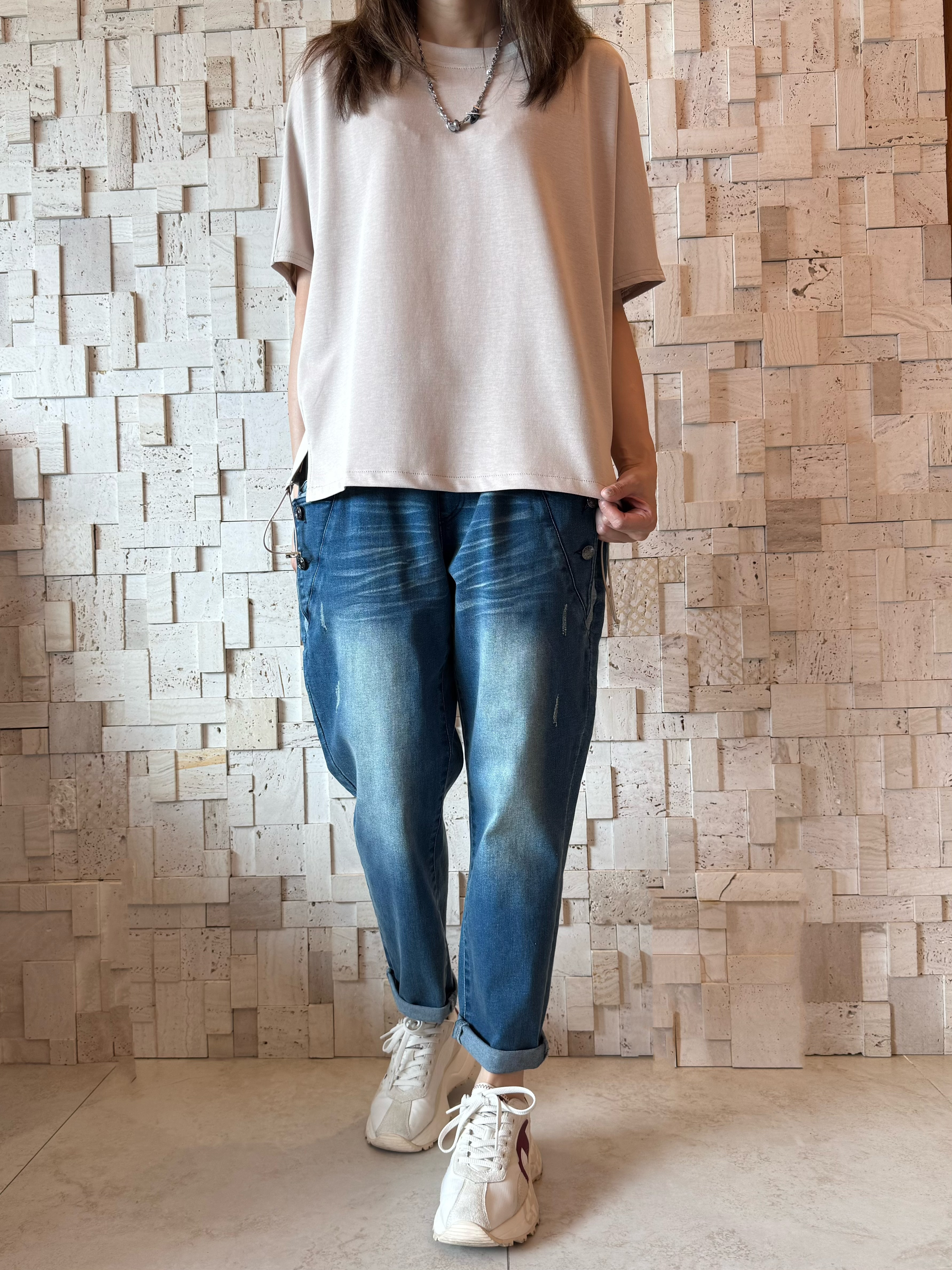 #2109 鬆身百搭淨色Top☀️ 