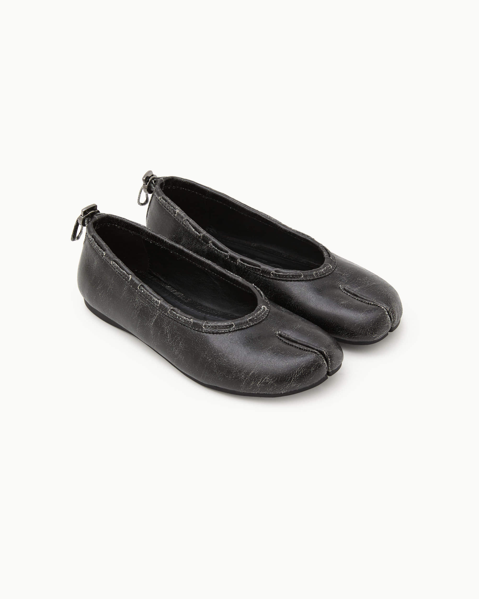 PAES | Leather String Flat Vintage