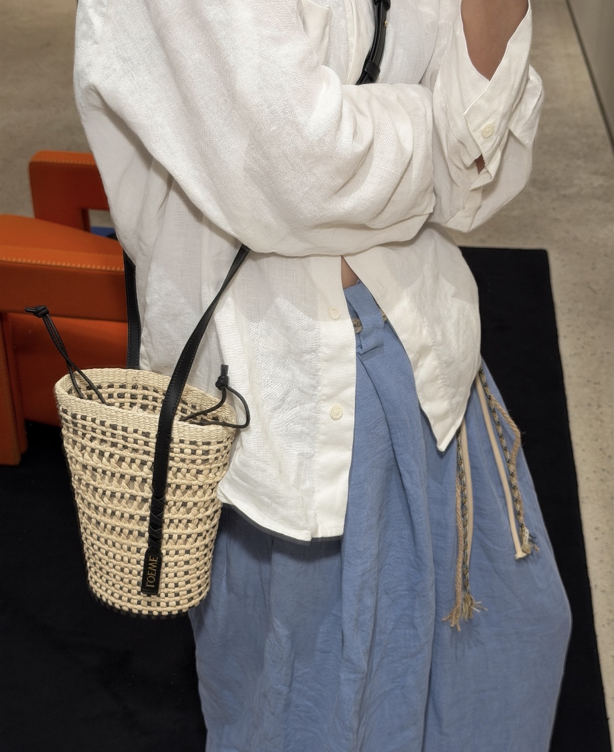 限時優惠🌼新款🆕訂貨🍒Loewe Braid pocket Size 19x19x9cm 肩帶可調節