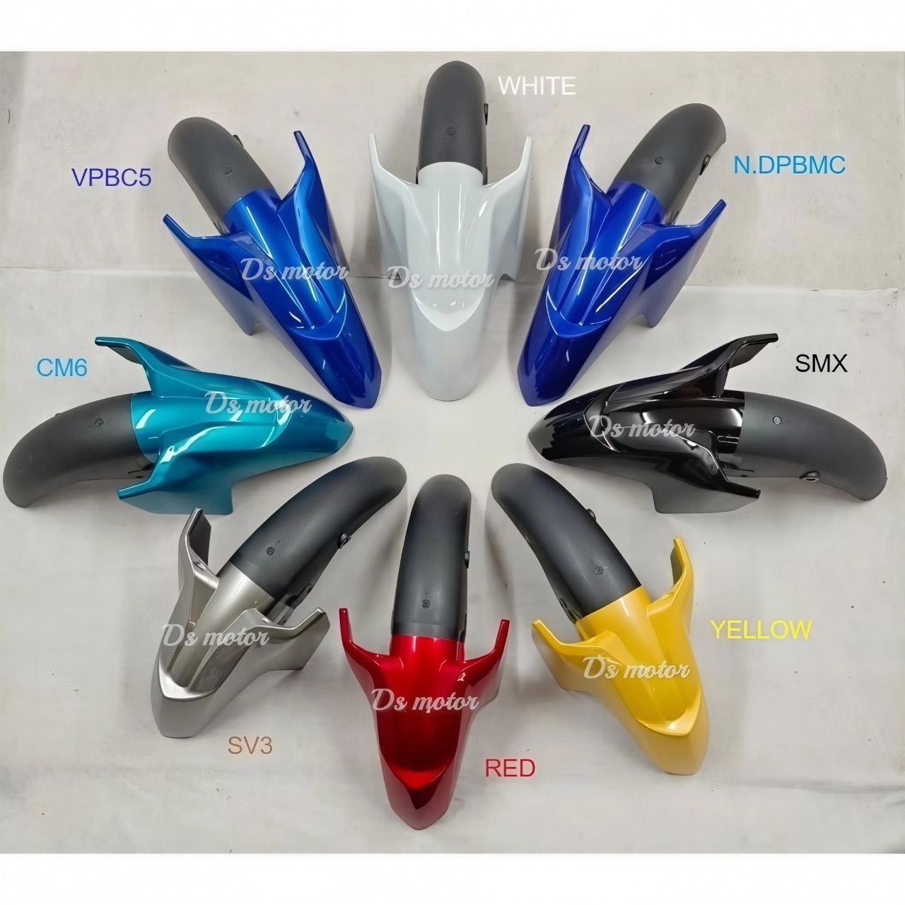Yamaha LC135 V2 ~ V7 Front Fender / Mudguard 55C-F1511-00  ( Loose Inner Parts )