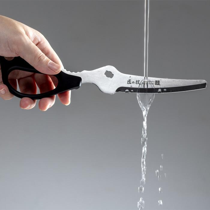 🔥🔥【日本製《匠之技》不鏽鋼引切式廚房剪 G-2035】