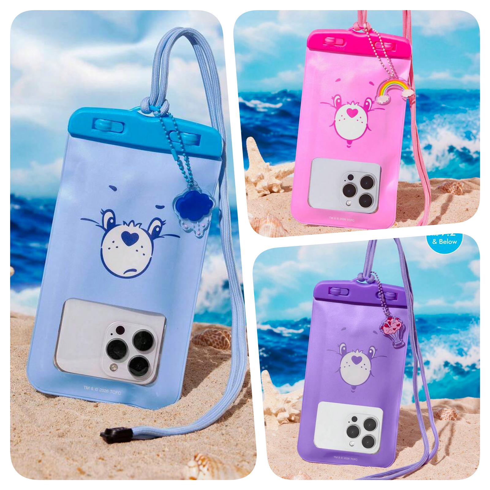 卡通熊防水手機袋 – 海灘必備，可愛又實用