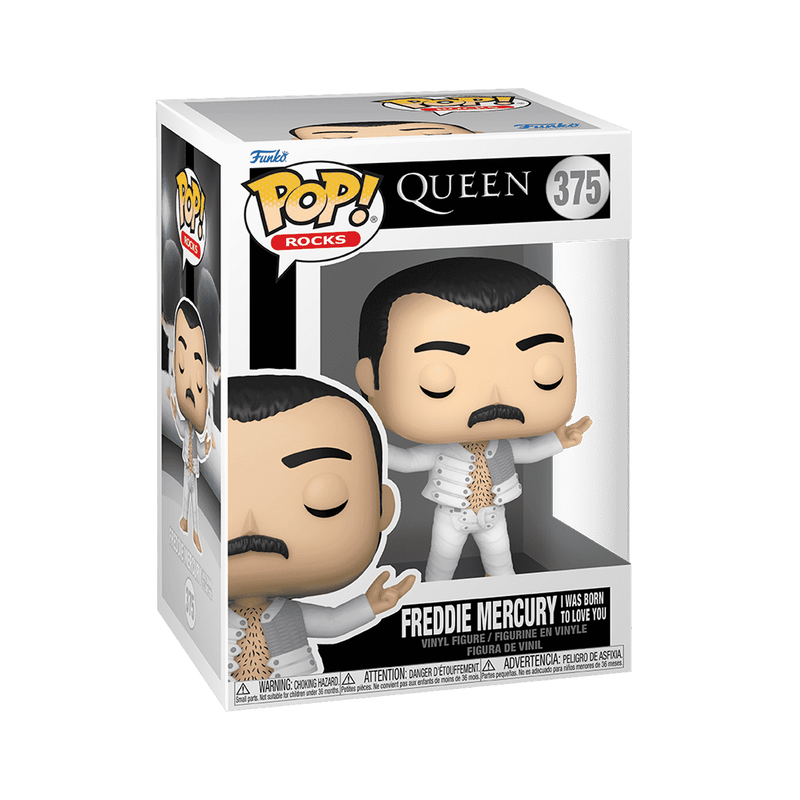 📦訂購 美國代購 Funko POP! QUEEN Freddie Mercury (I Was Born to Love You) Figure 模型