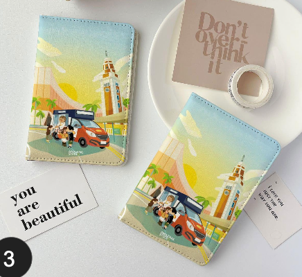 Amazing Studio護照套 - 雪糕車