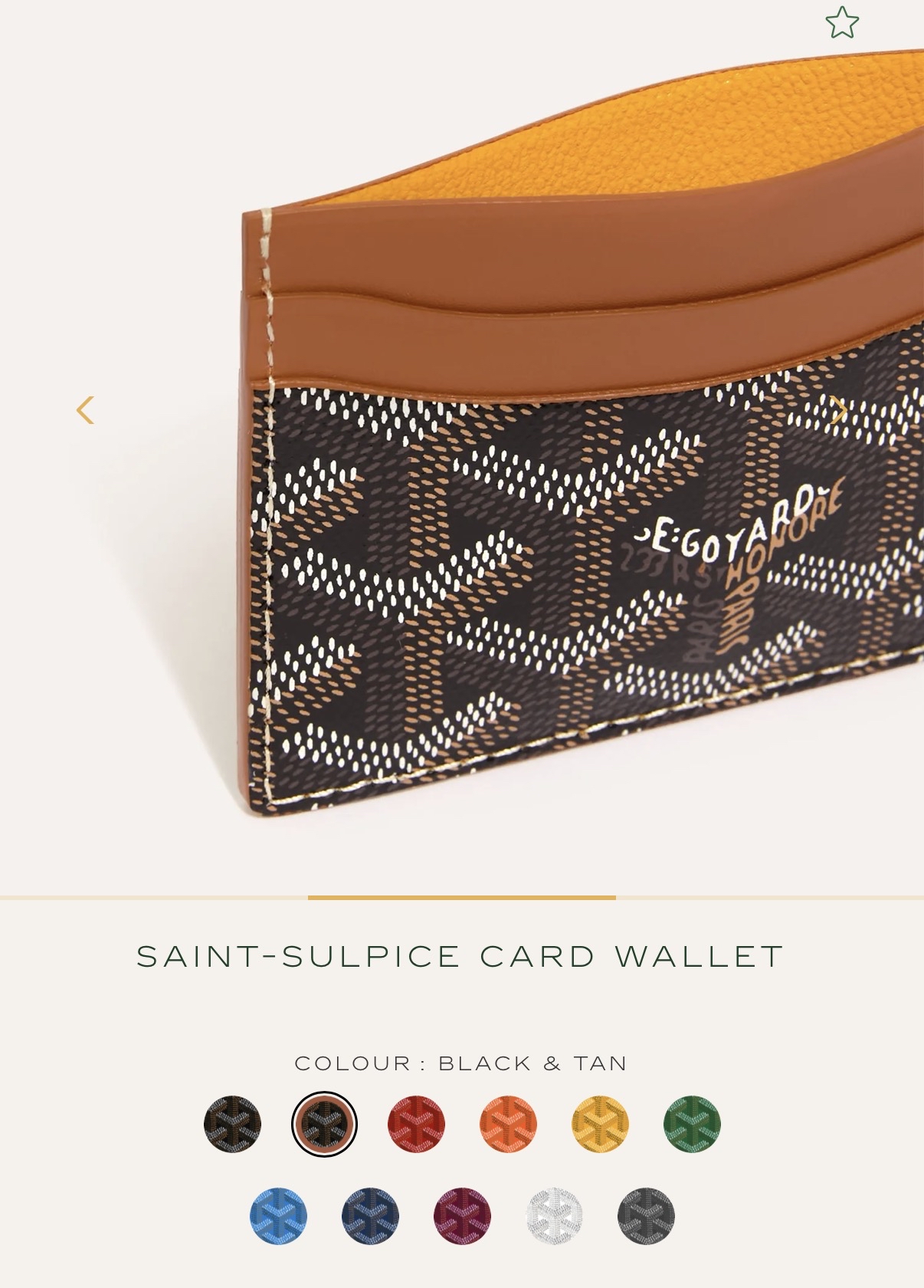 接單💖  Goyard Cardcase ，送禮首選 雙面及中間都有卡位 