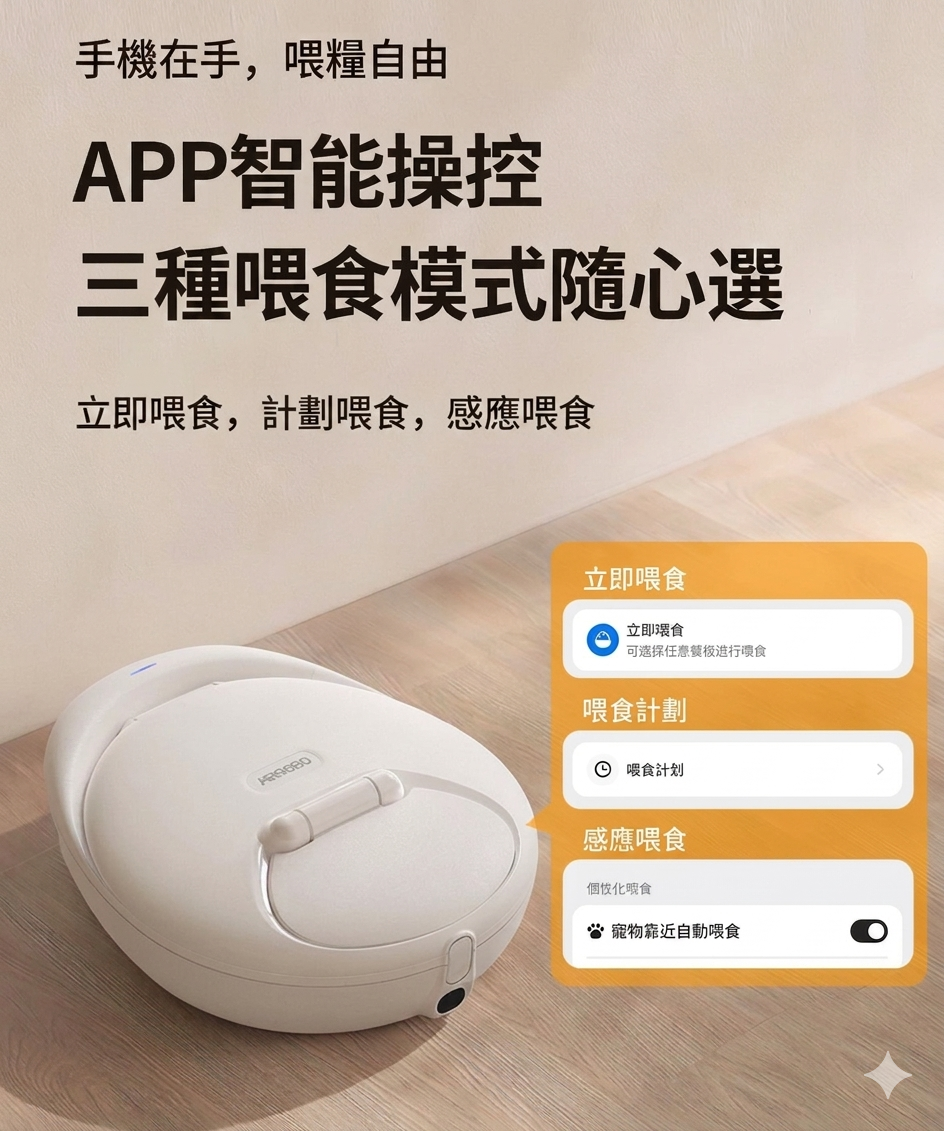 Airrobo 空氣夢卜雙溫自動餵食器 F20 香港三腳插頭 (預購產品)