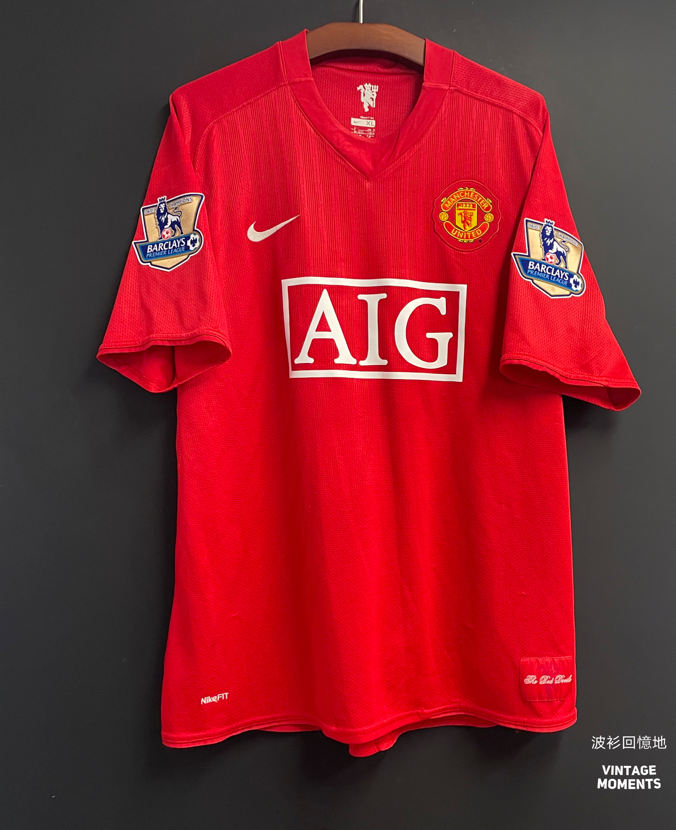 曼聯07/08主場 C朗拿度 MANCHESTER UNITED HOME SHIRT RONALDO
