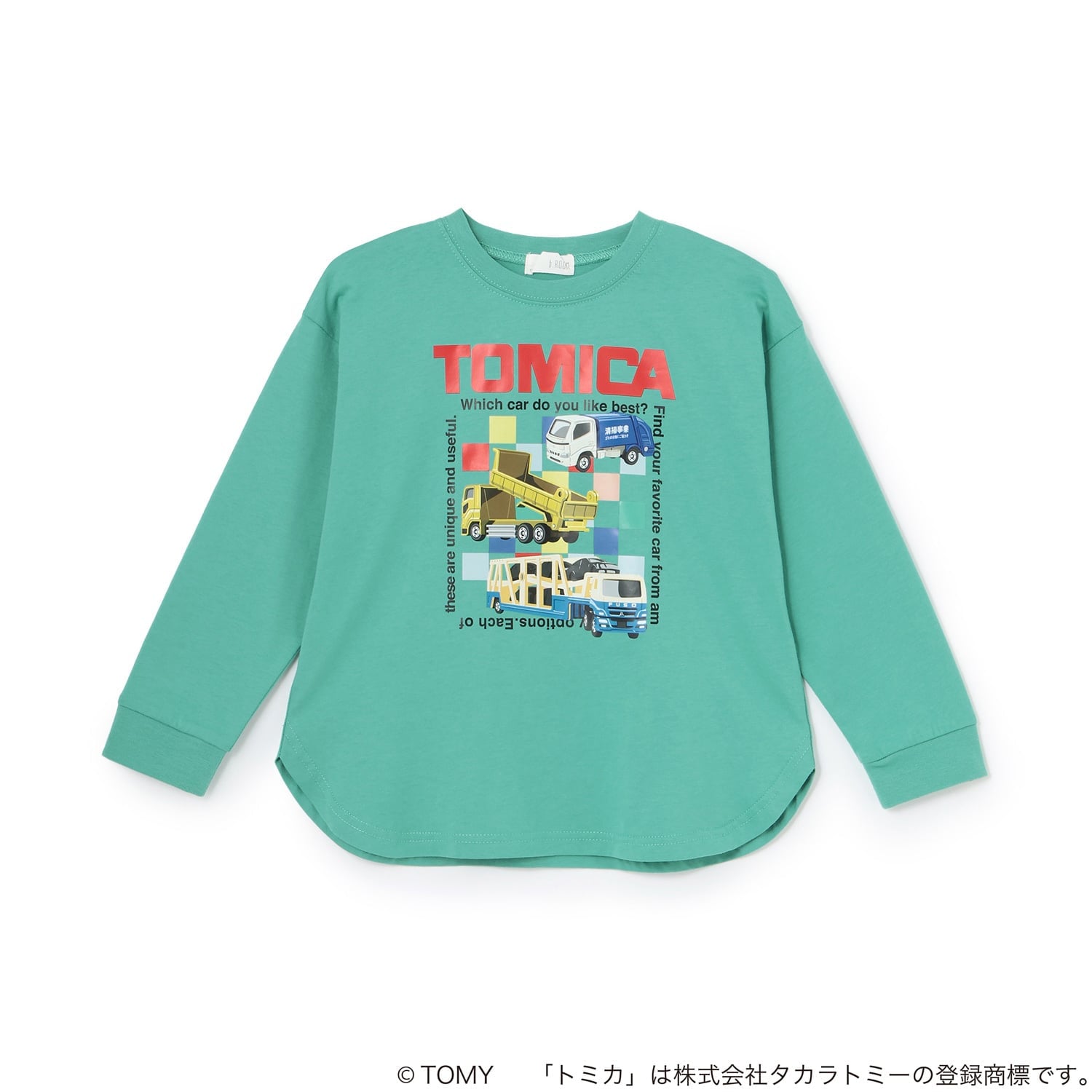 🆕【⭐訂購⭐】日本直送 🇯🇵🌀#Tomica 寬鬆版型 圓弧下擺 印花長袖Tee［4款選］🌀[ELHA-0060][260914]