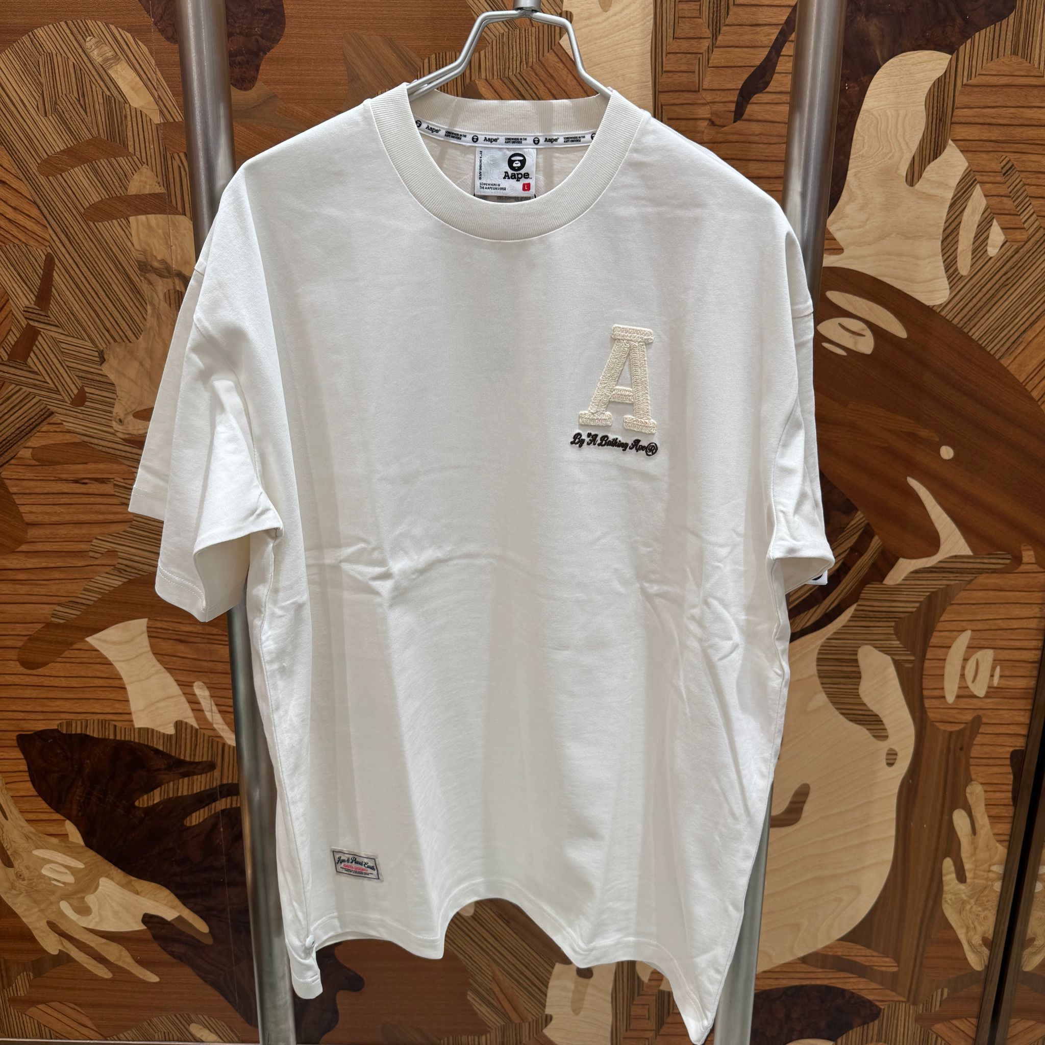 AAPE Relaxed fit AAPESPORTS letter patch tee (1847) 寬鬆版