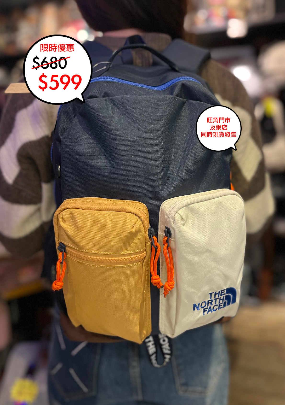 The North Face 韓國限定 K'S SWITCH PACK M 16L