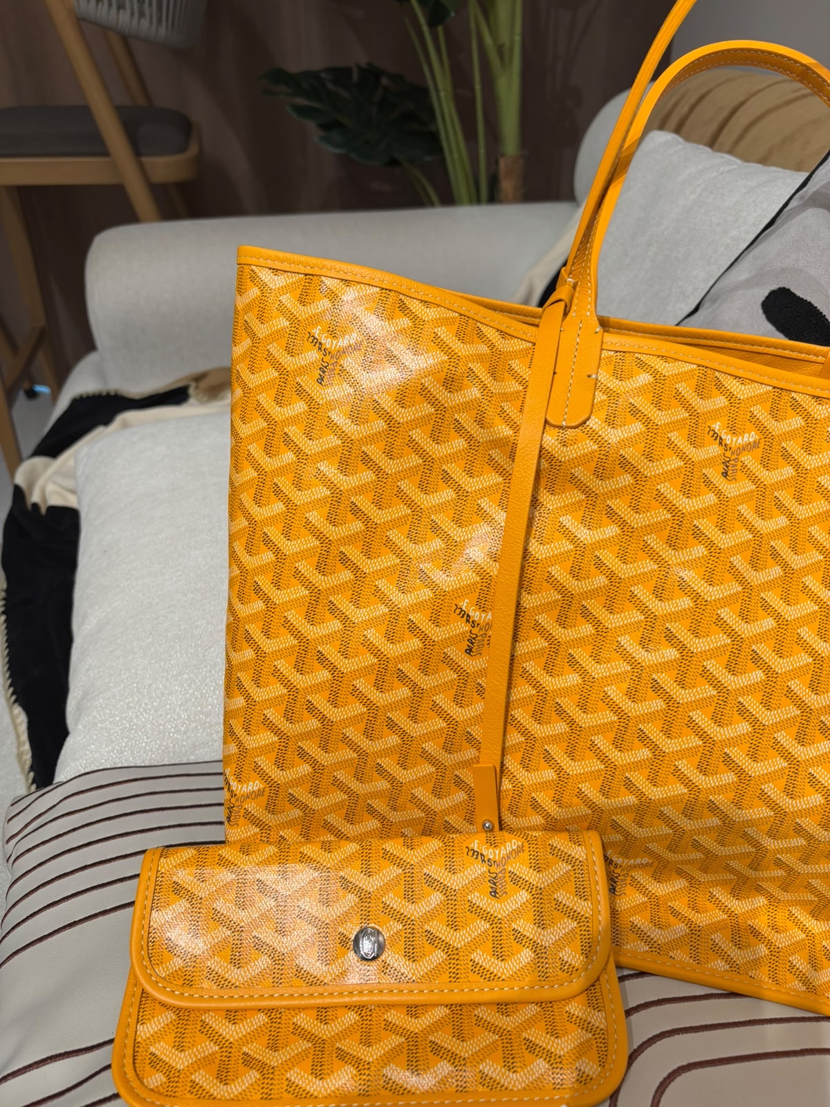 全新 New Goyard Anjou pm tote 100%Authentic,100%new全新 ✅收據✅dust bag✅booklet 