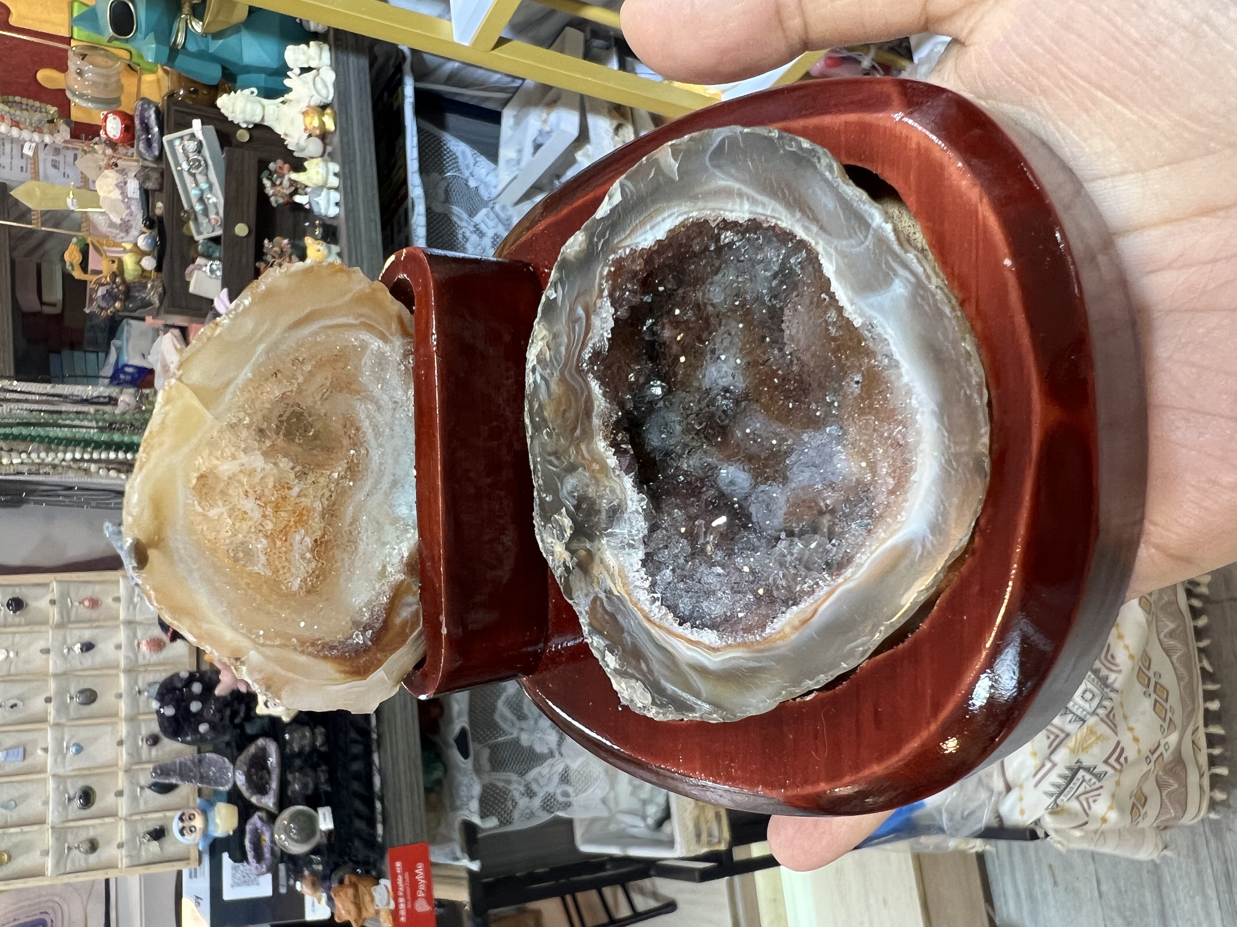 🔮蠶絲瑪瑙聚寶盆