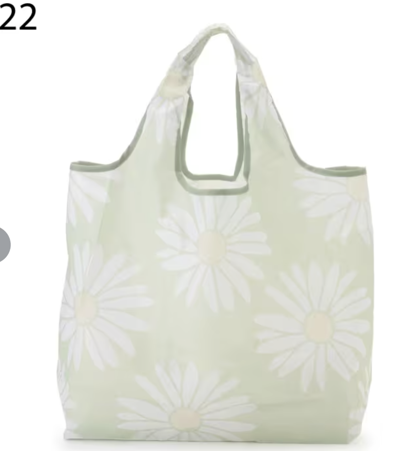 🐰💚 開心果及薰衣草系列 💜 "M size 可摺環保袋 "( 📦 大約4月底 ～5月底到貨, 若遇到缺貨或其它因素貨期會延遲 ）