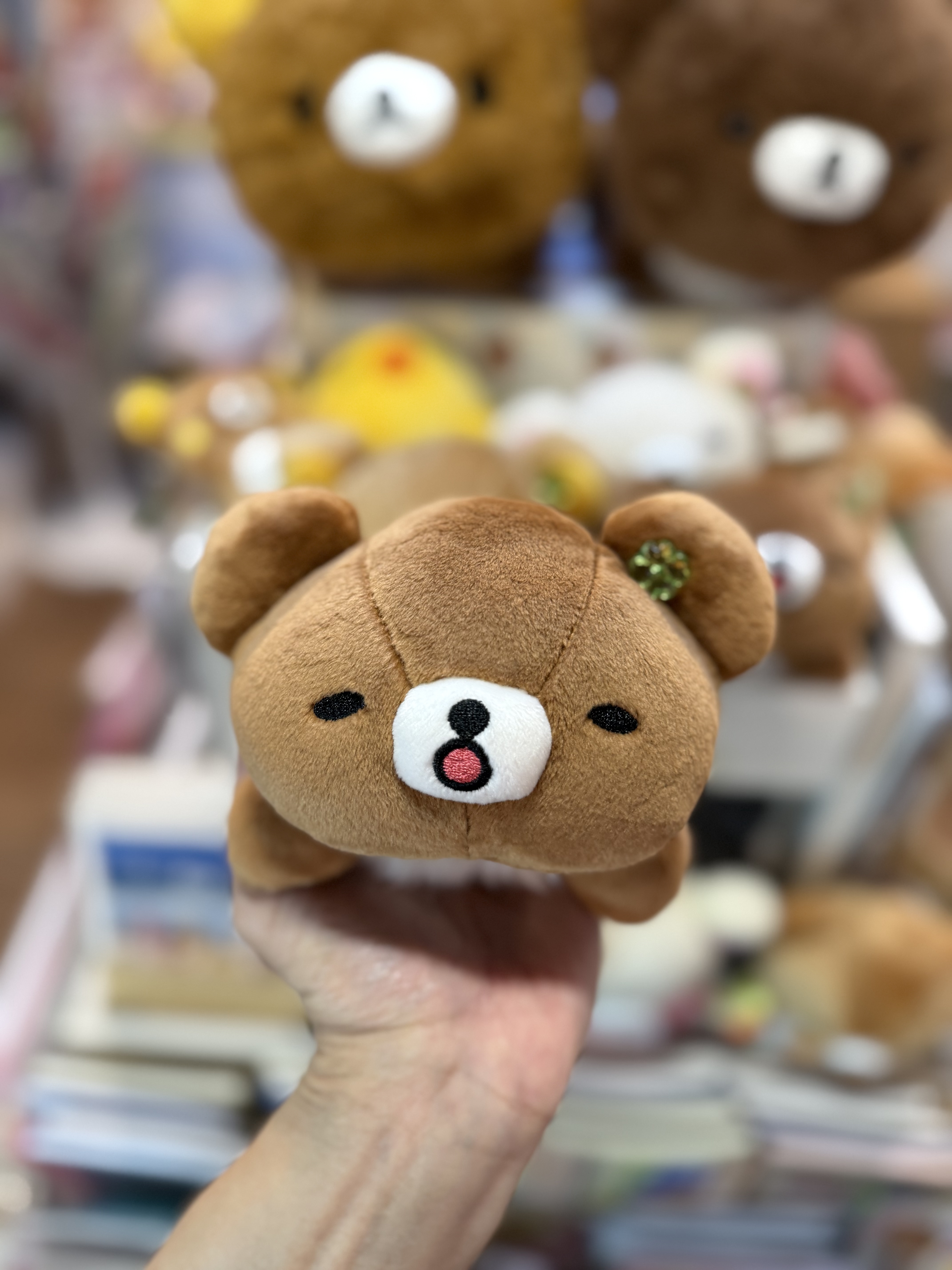 《現貨》全新小熊10週年紀念四葉草系列趴地公仔