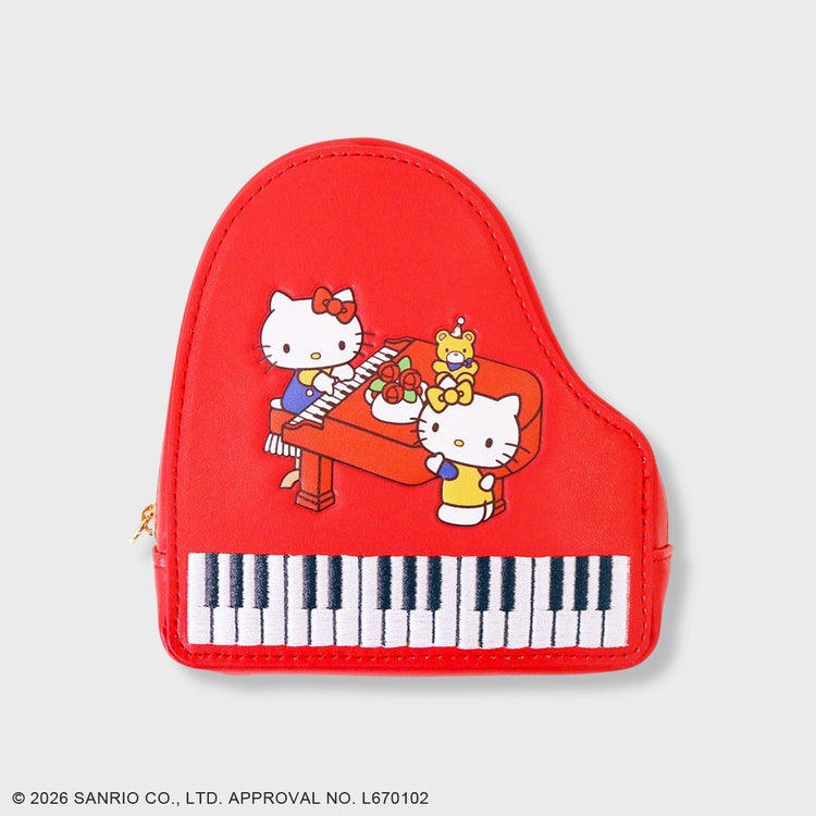 日本預訂📍日本Hello Kitty x Accommode可愛系列 - 化妝袋/收納袋 25/6日本開售
