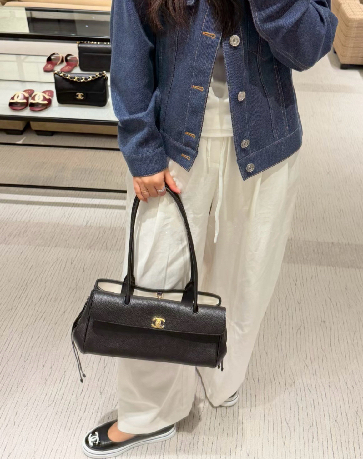 Chanel 26S 黑金法棍包 🥖 最難買既黑金