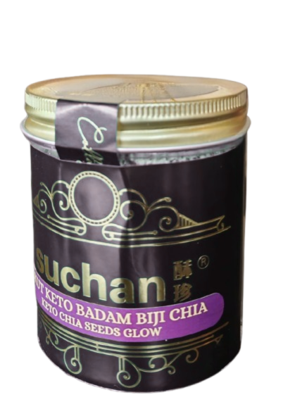 Keto Chia Seed Glow Cookies - Earl Grey Flavour -100g