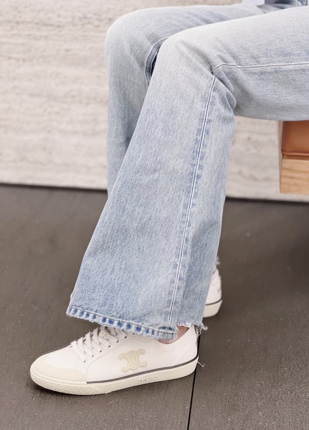 訂貨📮Celine 白色凱旋門帆布鞋 百搭款 Size 36/37/38/39/40/41