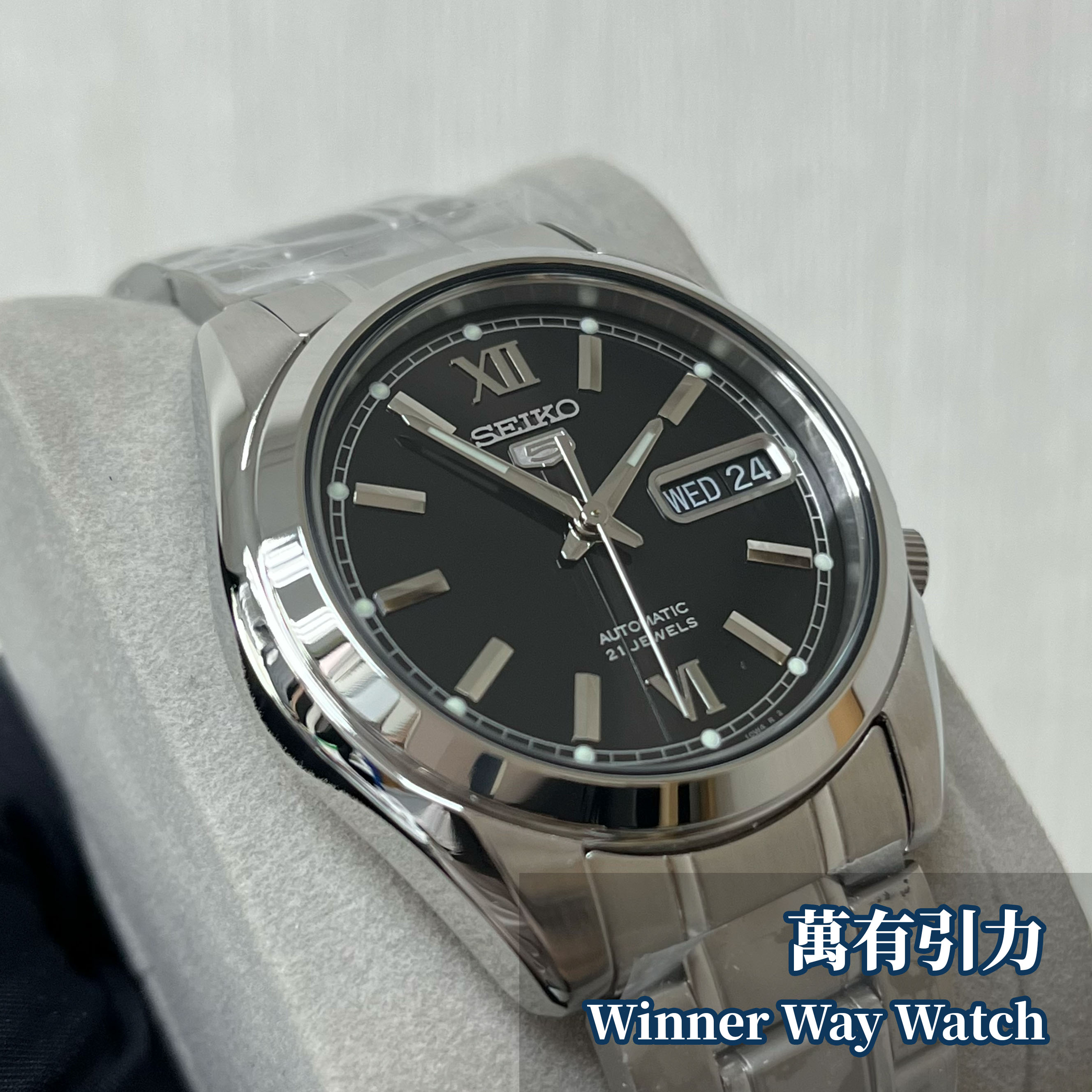 Seiko 5 自動機械錶⚙️ SNKL55K1