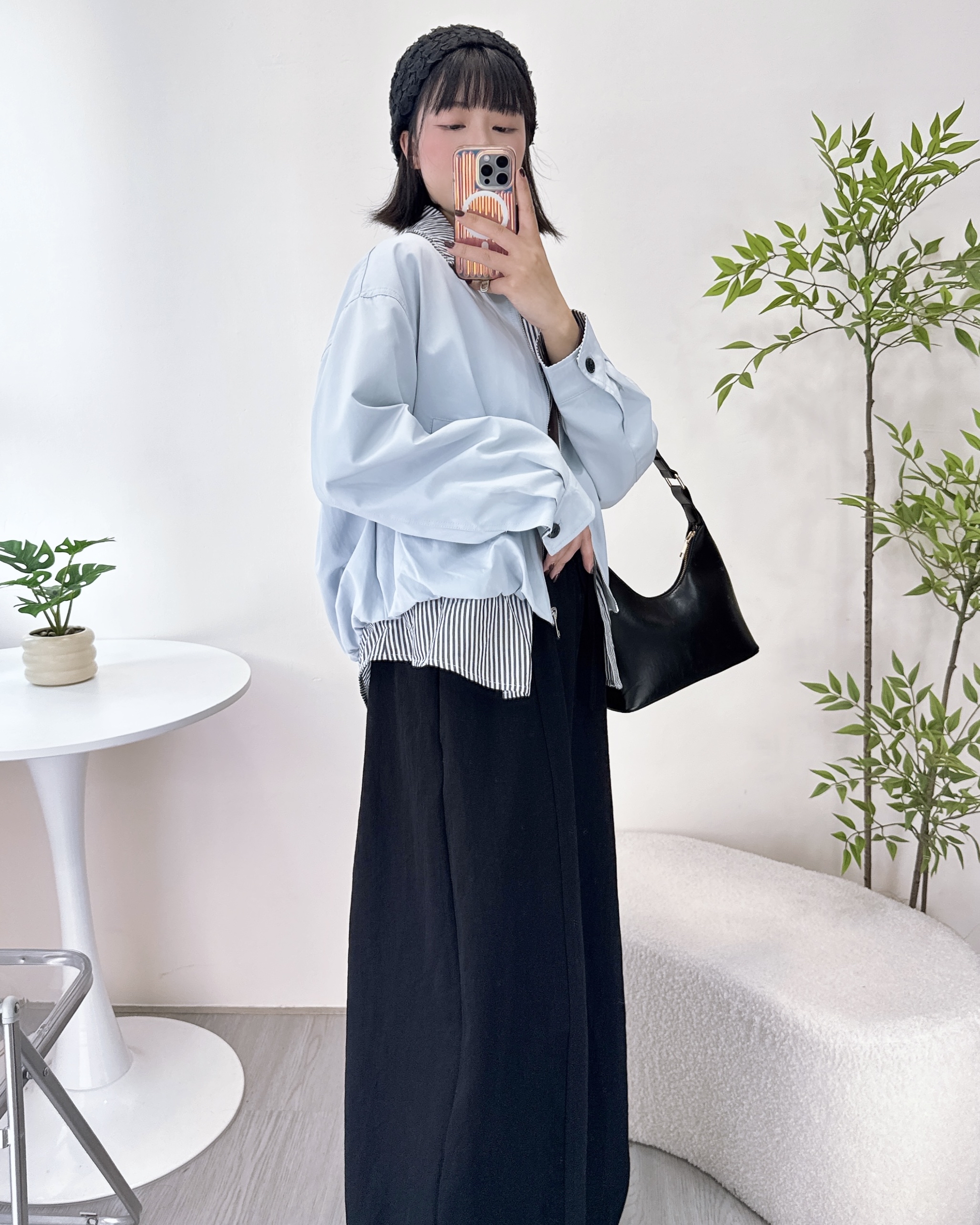 拼比層次感假兩件外套 3色