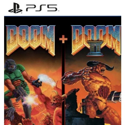 (🔥NEW RELEASE🔥) Doom 1 + Doom 2 Enhanced Edition Full Game (PS4 & PS5) Digital Download