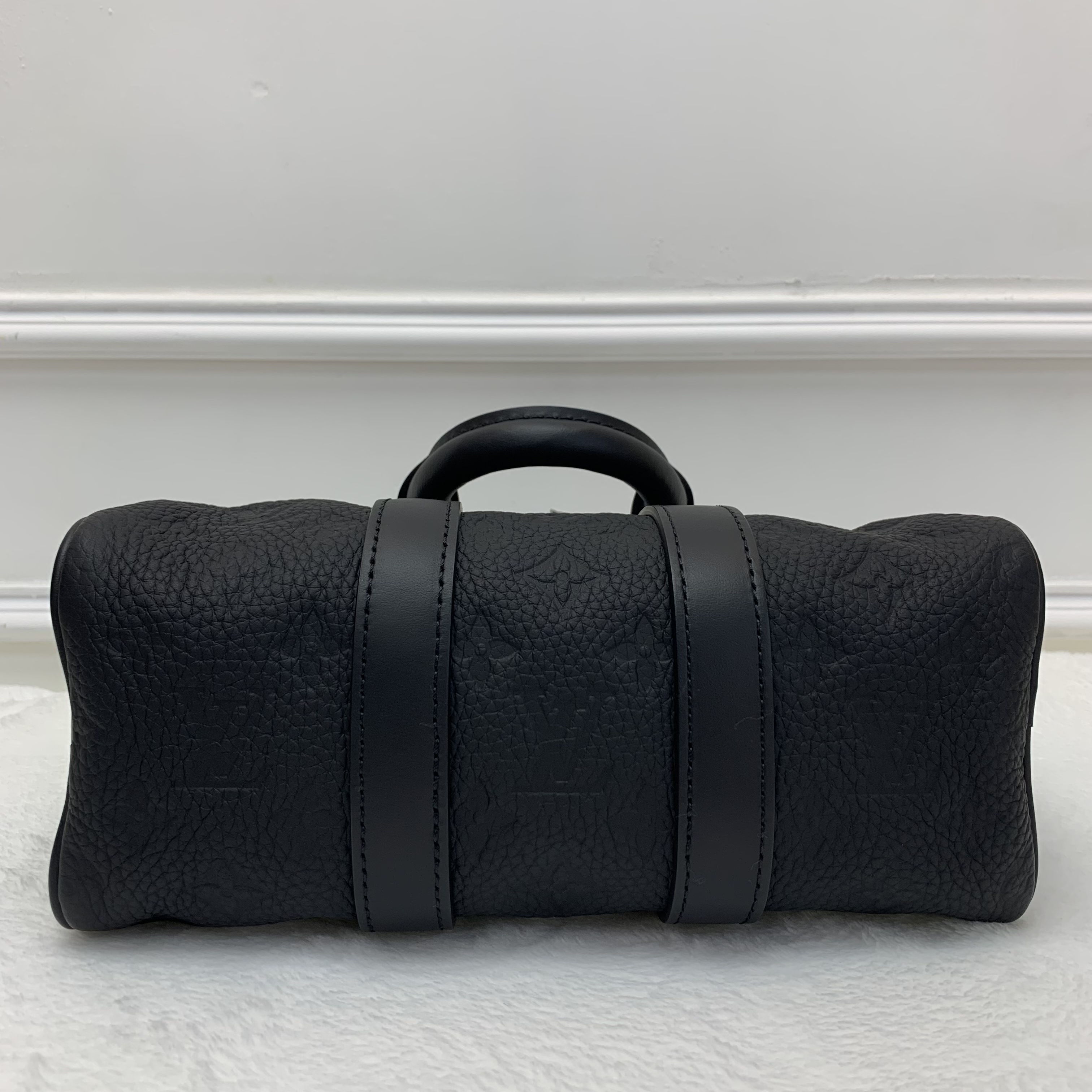 Full set超新淨✨LV Keepall 25 黑色壓紋