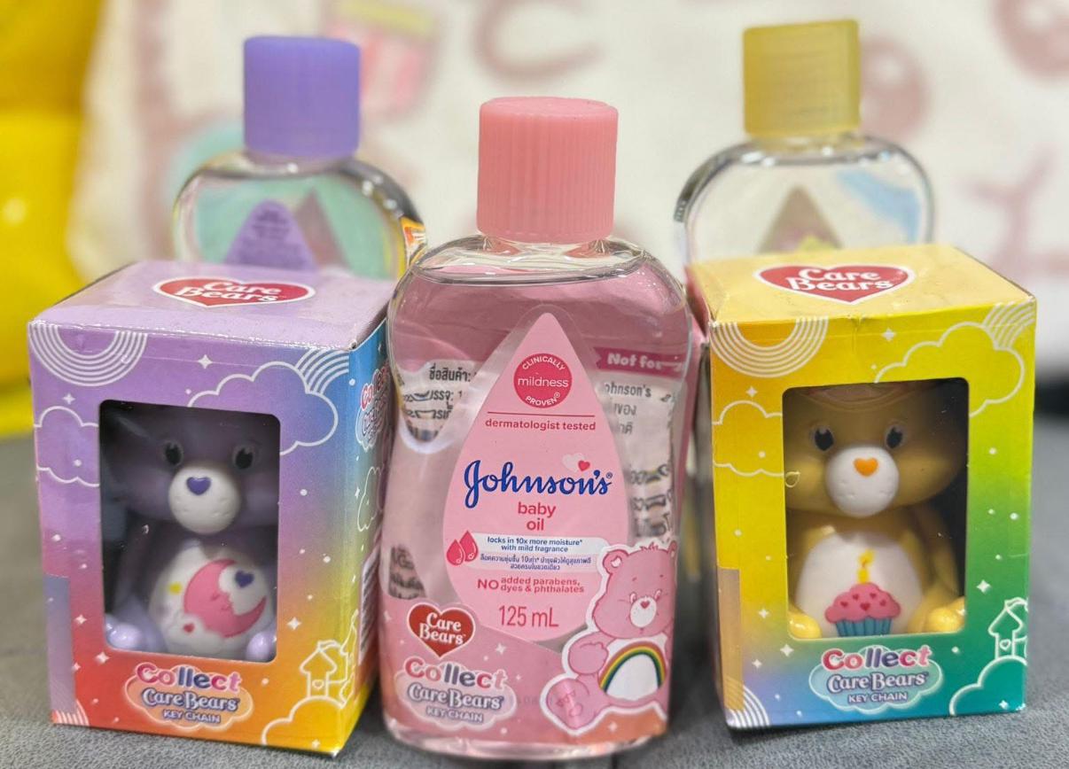 Care Bears Johnson's Baby Oil Collect Care Bears125ml