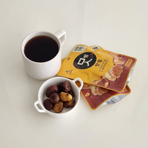 韓國 CJ 100% 純天然 有機栗子 即食包 2包 /套｜Chestnut 80g