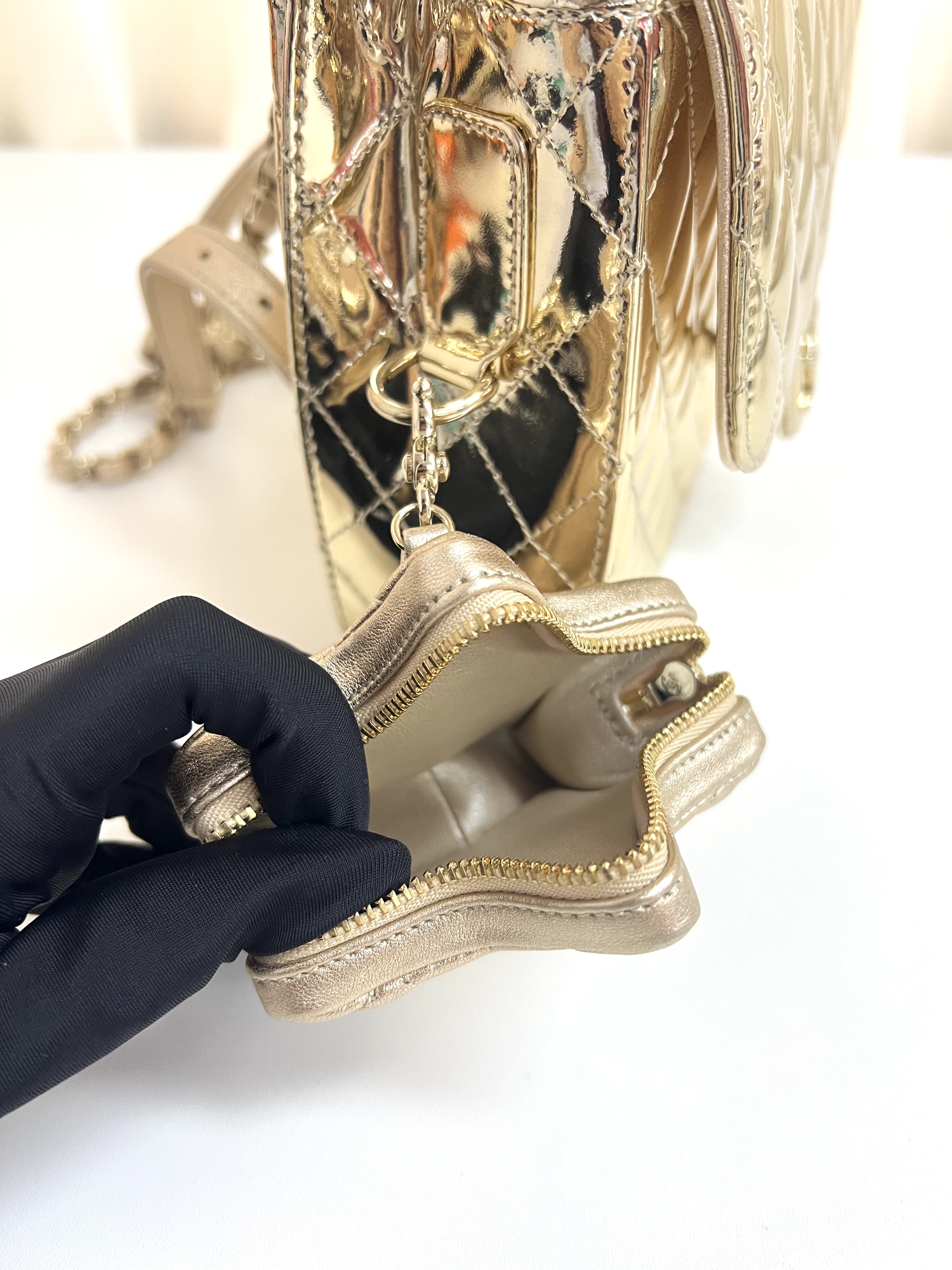 Pre-owned Chanel Hollywood Boulevard Mini Flap with Star Coin Purse/ Product Code: 26013001