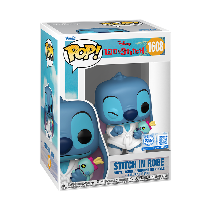 📦訂購 美國代購 Funko POP! Disney Stitch in Robe Figure 史迪仔 模型