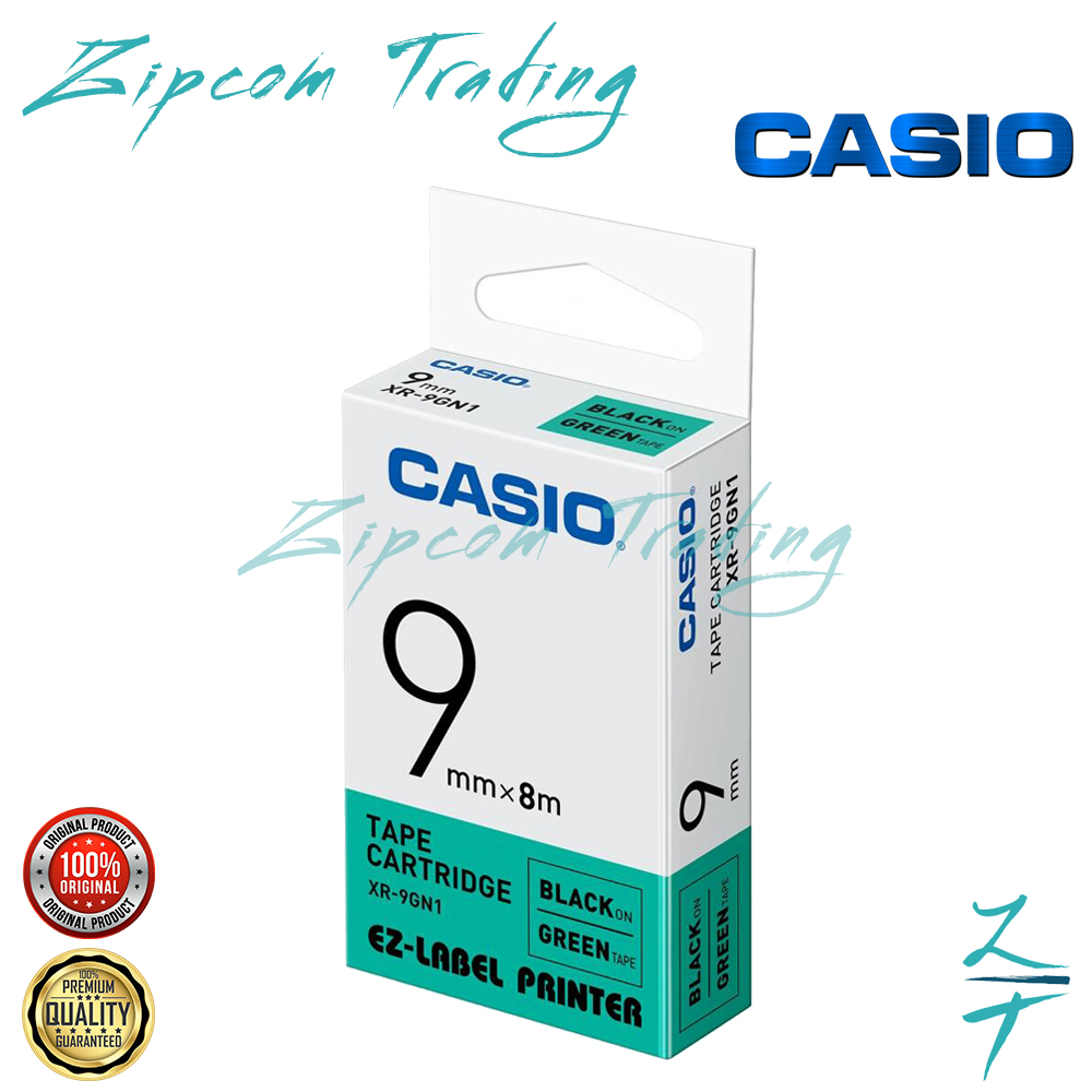 Casio EZ-Label It Printer Tape Cartridge (6mm,9mm,12mm,18mm,24mm)