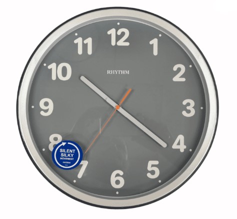 CMG617NR08/圓掛鐘  (灰)