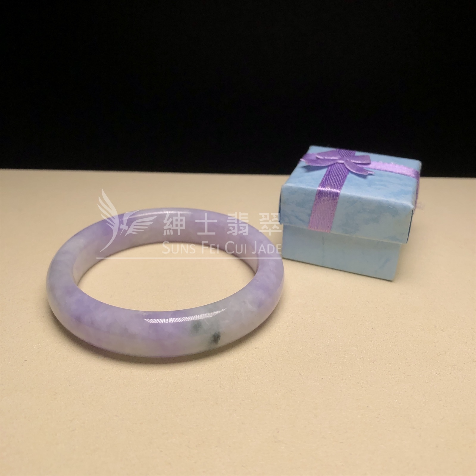 木那藍紫飄花福鐲54.3mm - 1