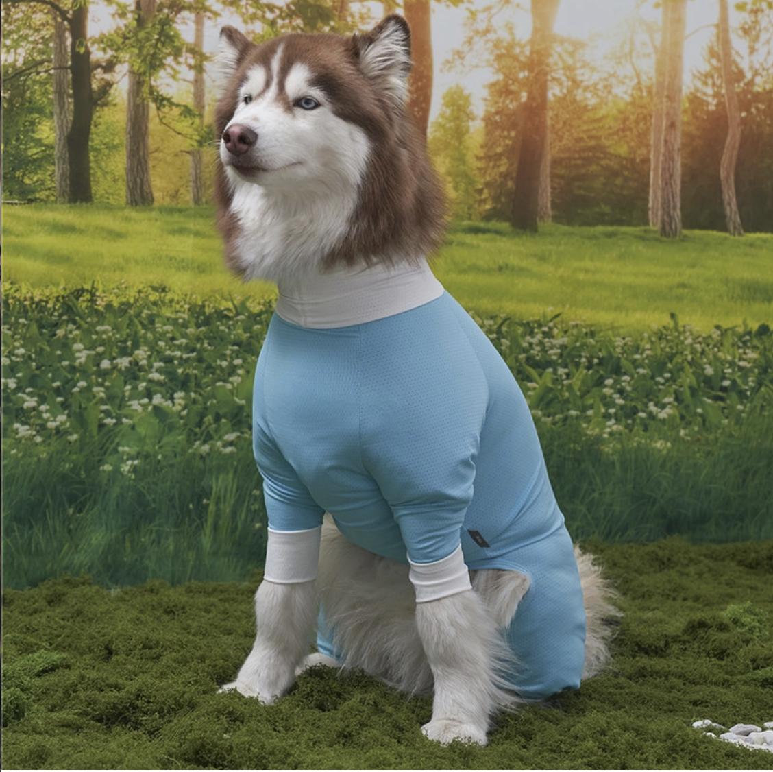 *SuperPet🇰🇷 狗狗全方位防護涼感連身衣(DG414)