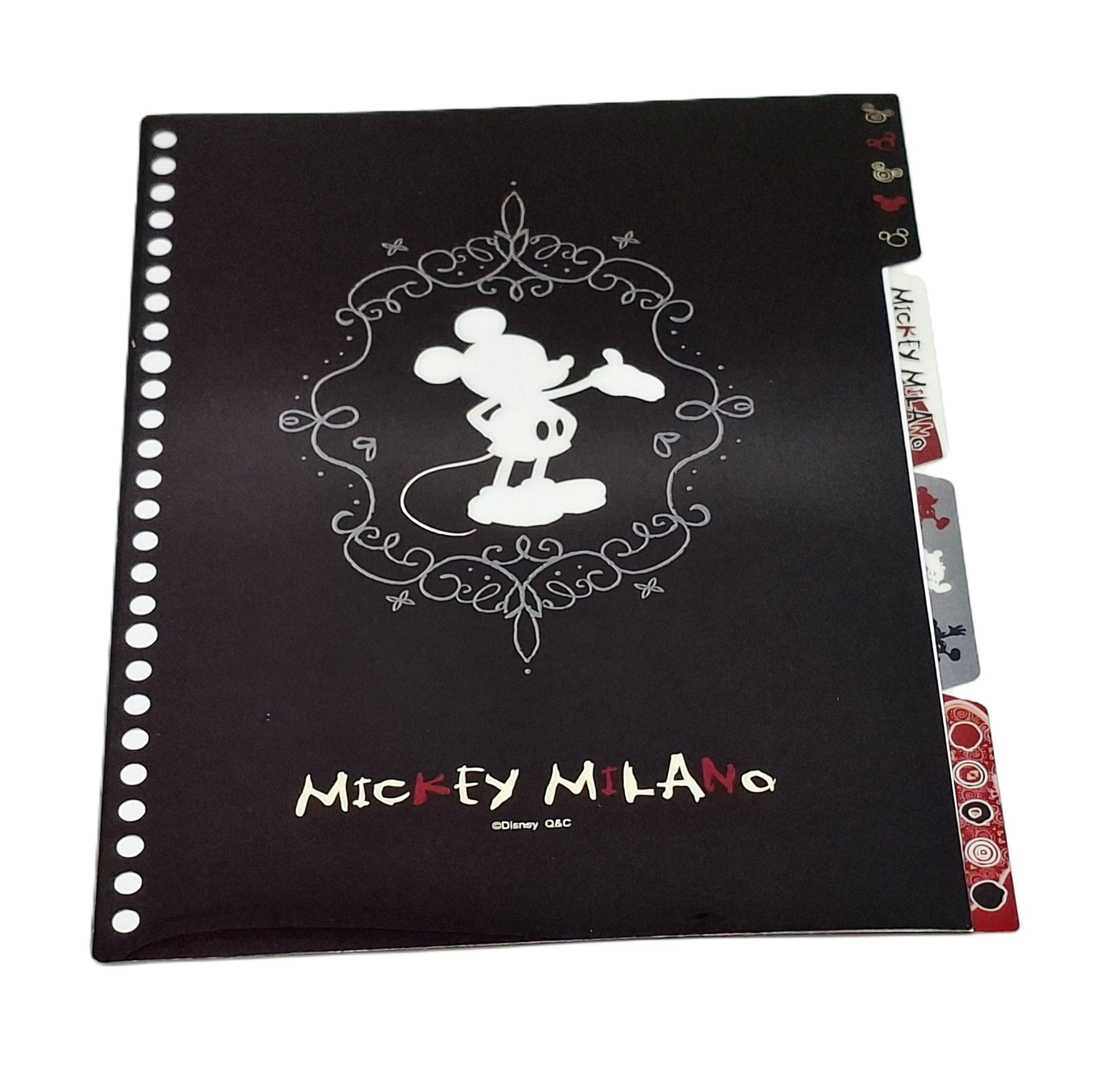4入 26孔PP隔頁板  Mickey Mouse (DPIE-B501)